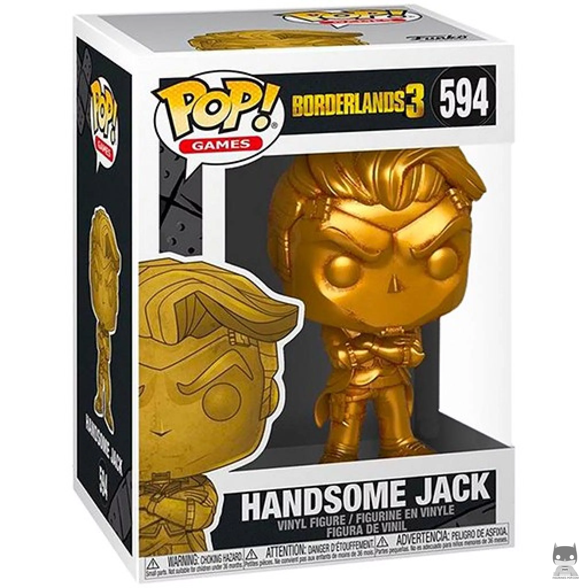 Figurine Funko POP Incroyable Jack (Metallic) avec boîte