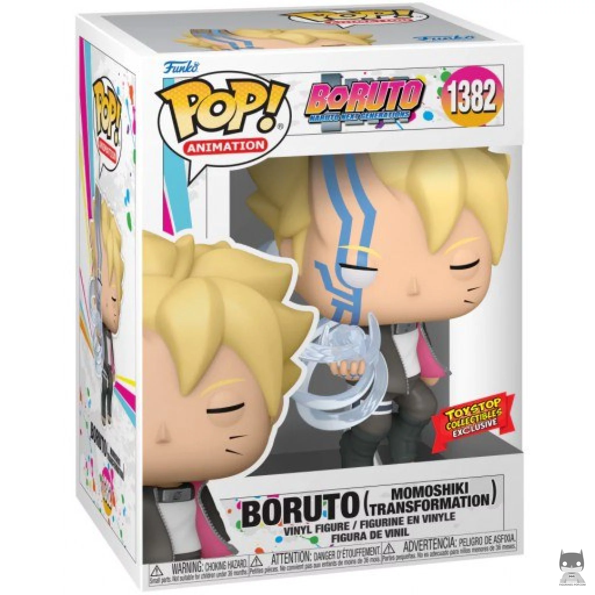 Figurine Funko POP Boruto (Transformation Momoshiki) avec boîte