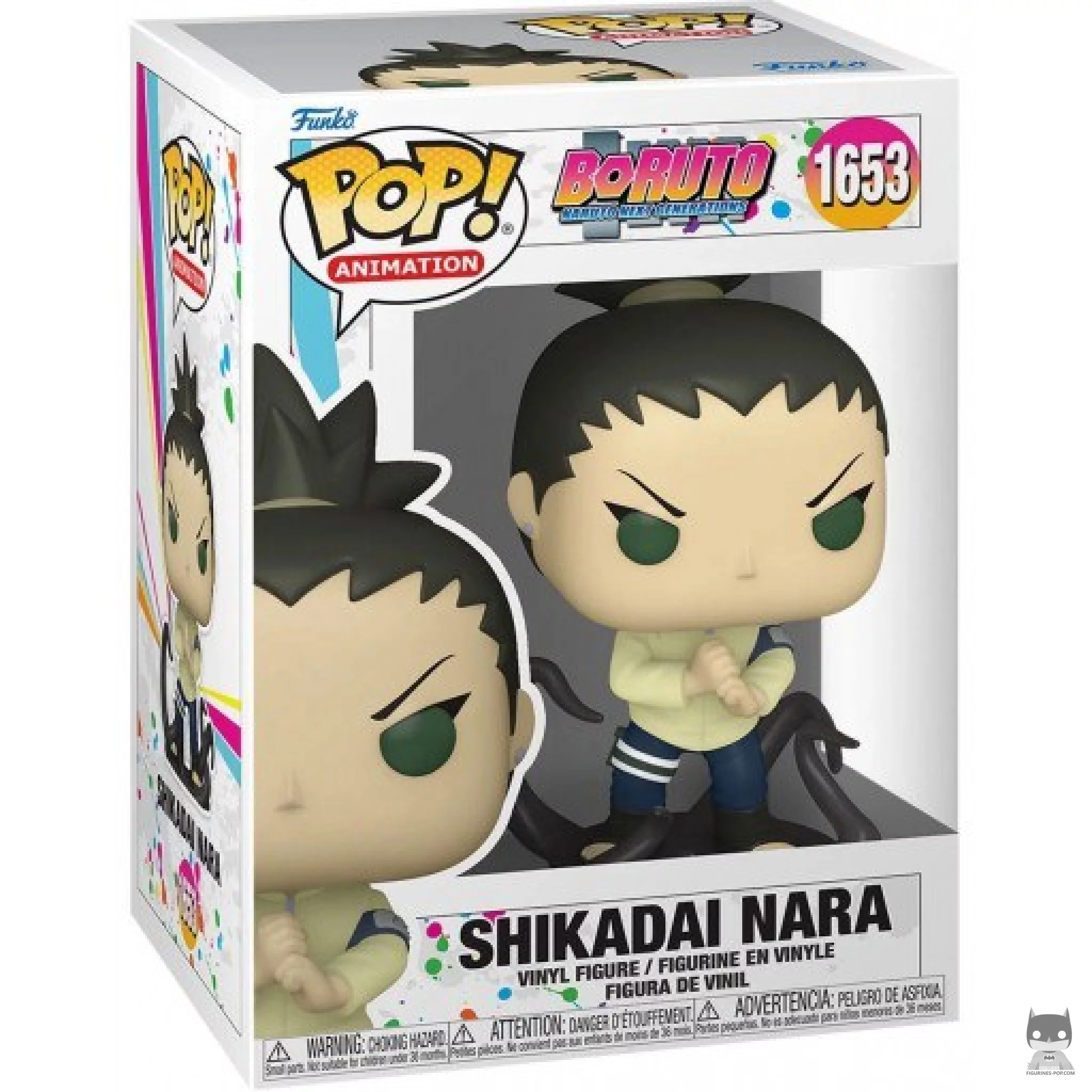 Figurine Funko POP Shikadai Nara avec boîte