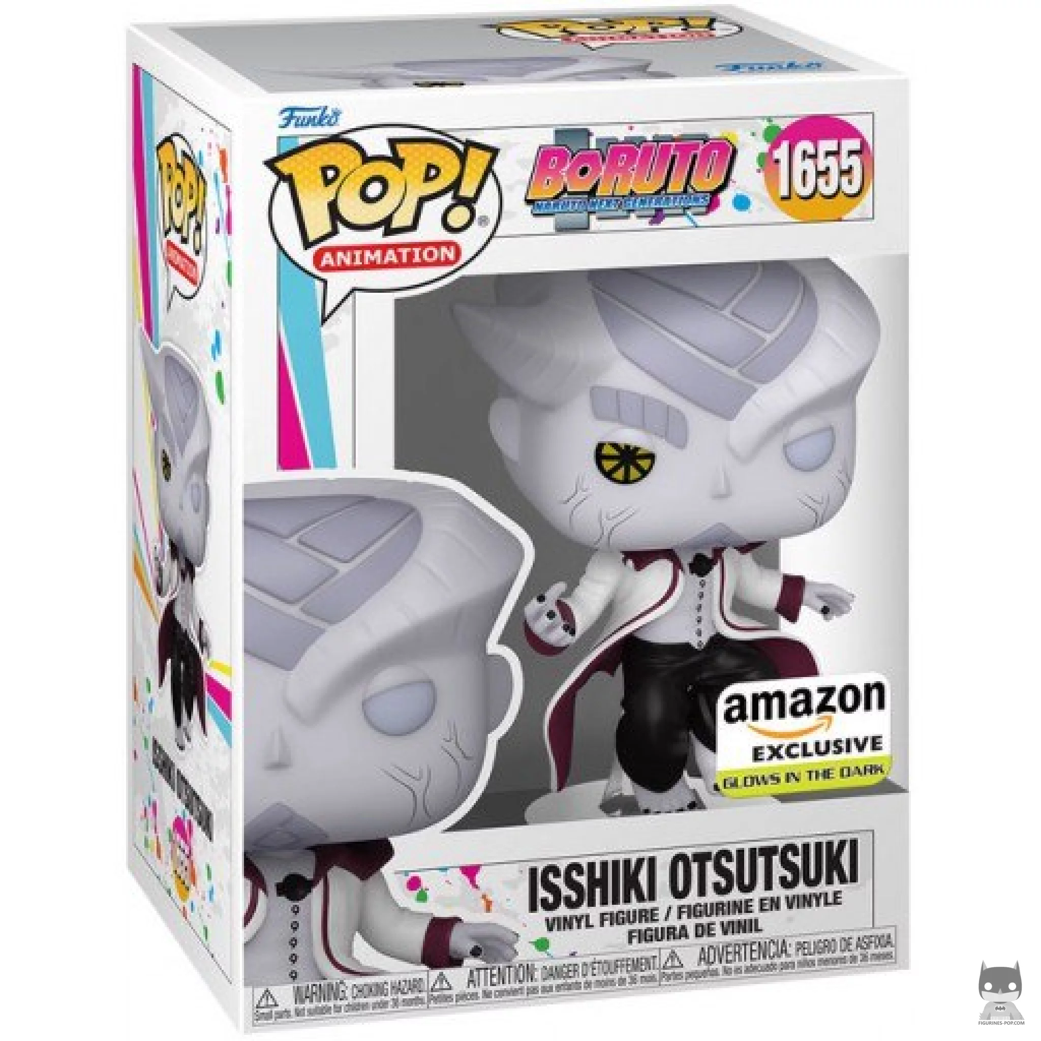 Figurine Funko POP Isshiki Otsutsuki (Glow In The Dark) avec boîte