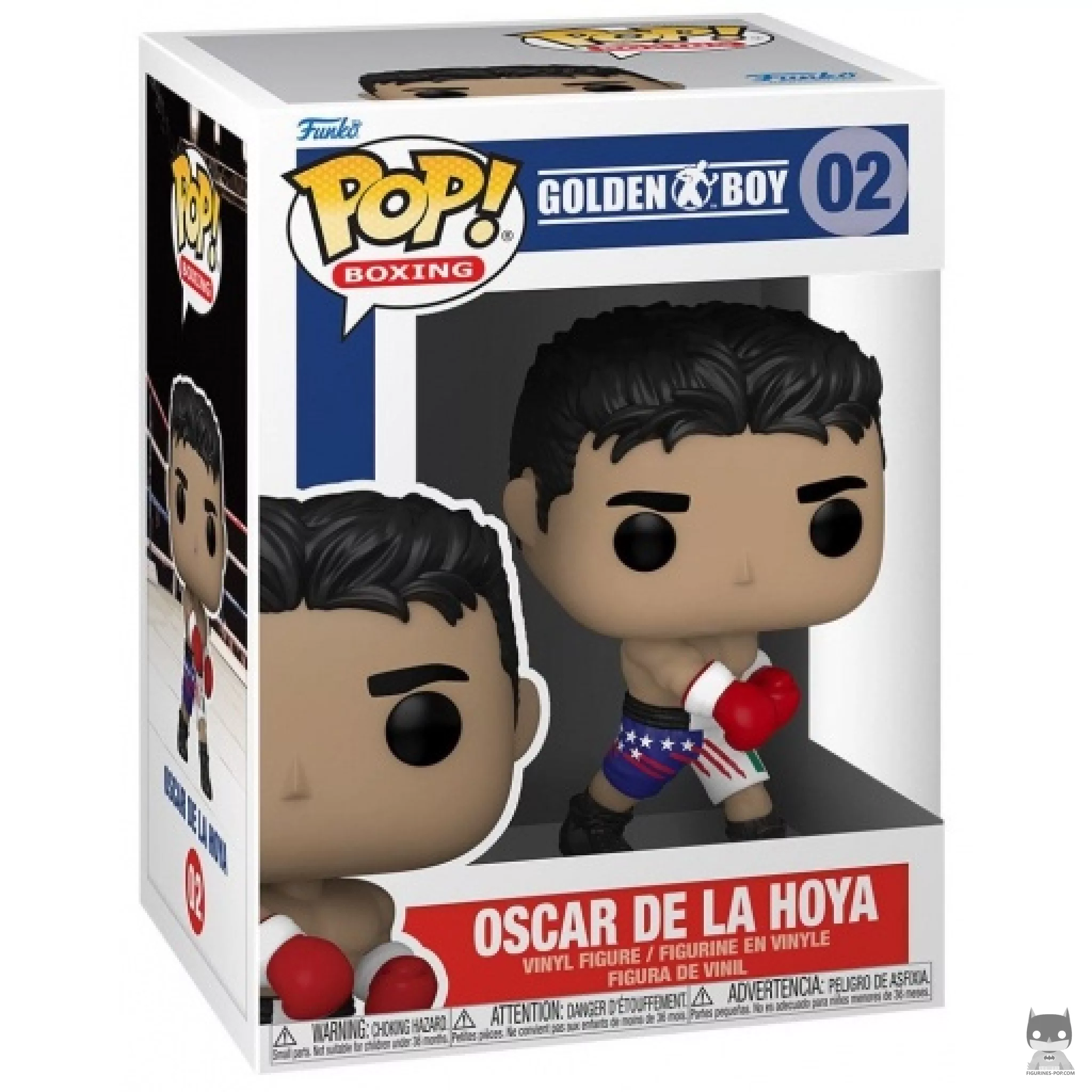Figurine Funko POP Oscar de la Hoya avec boîte