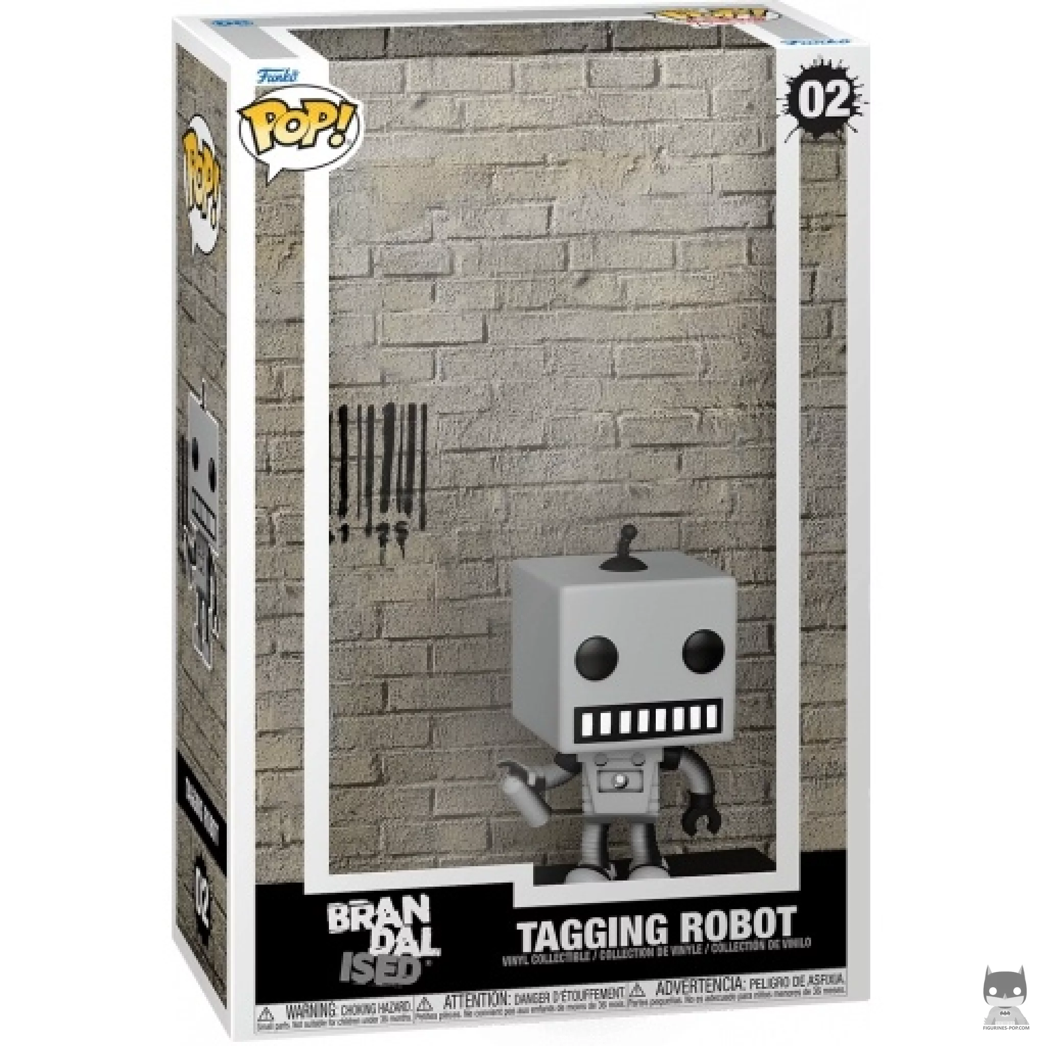 Figurine Funko POP Tagging Robot avec boîte