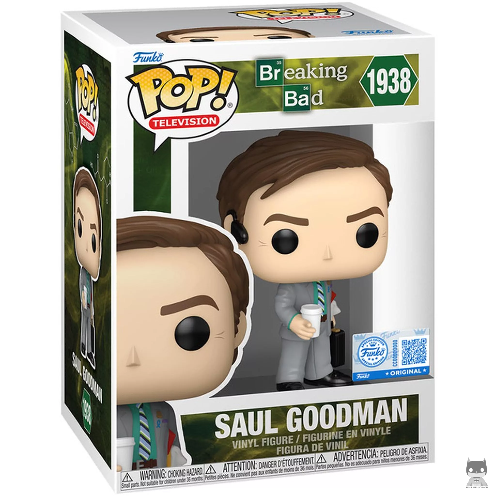 Figurine Funko POP Saul Goodman avec boîte