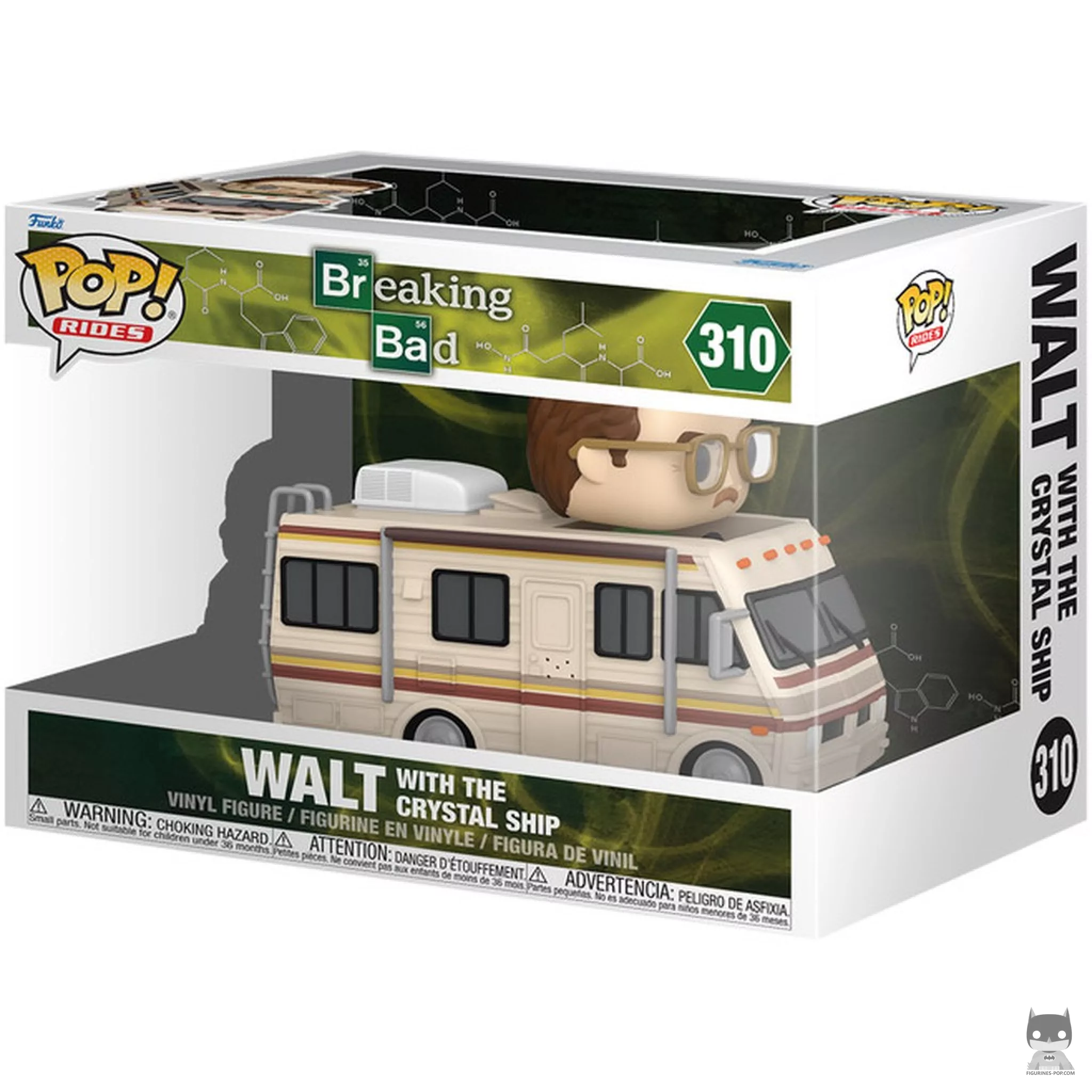 Figurine Funko POP Walt avec le van laboratoire avec boîte