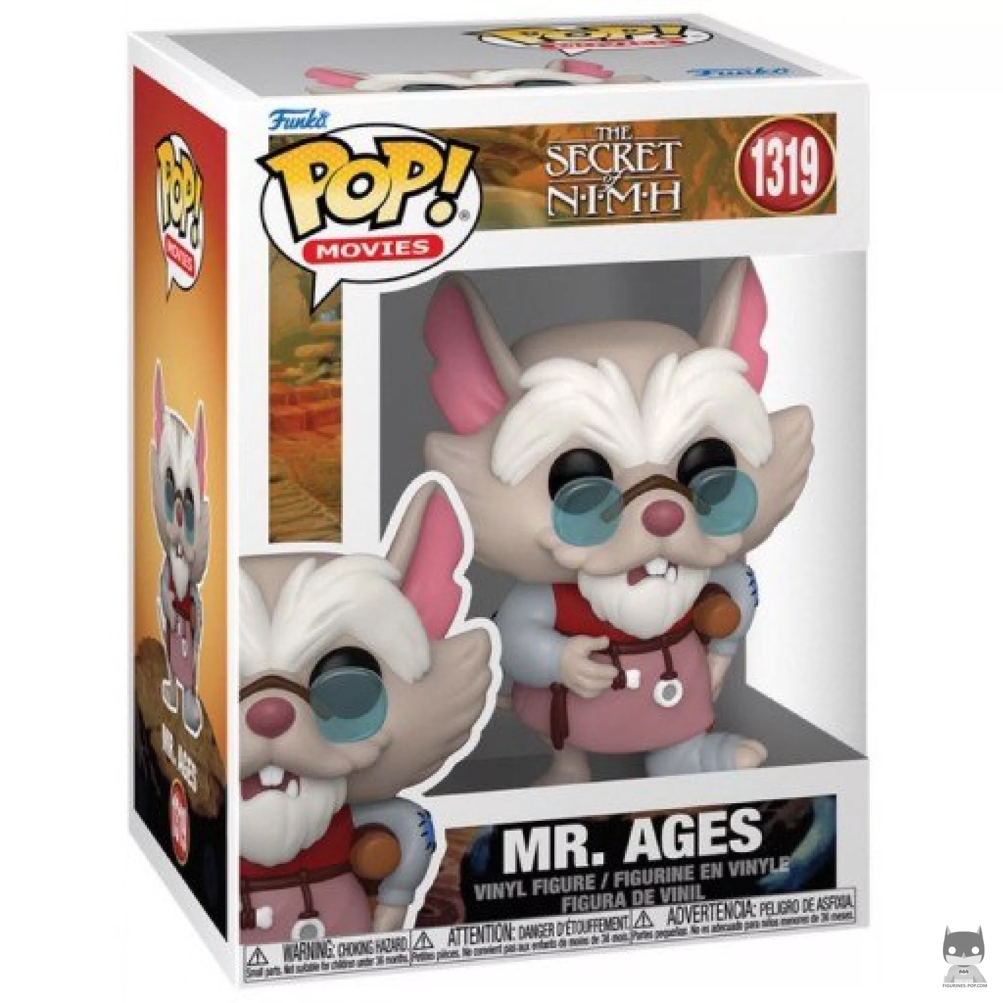 Figurine Funko POP M. Ages avec boîte