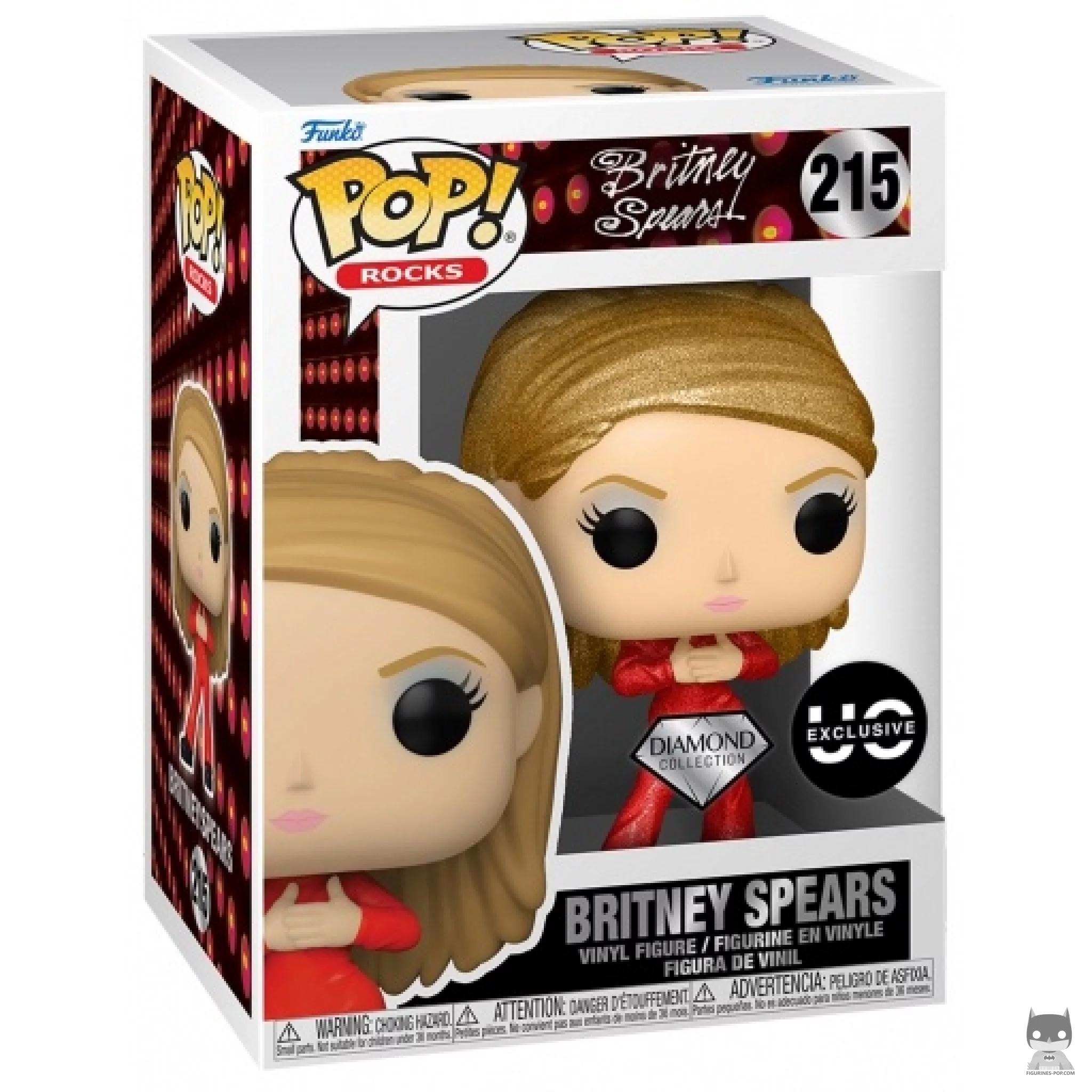 Figurine Funko POP Britney Spears (Diamond Glitter) avec boîte