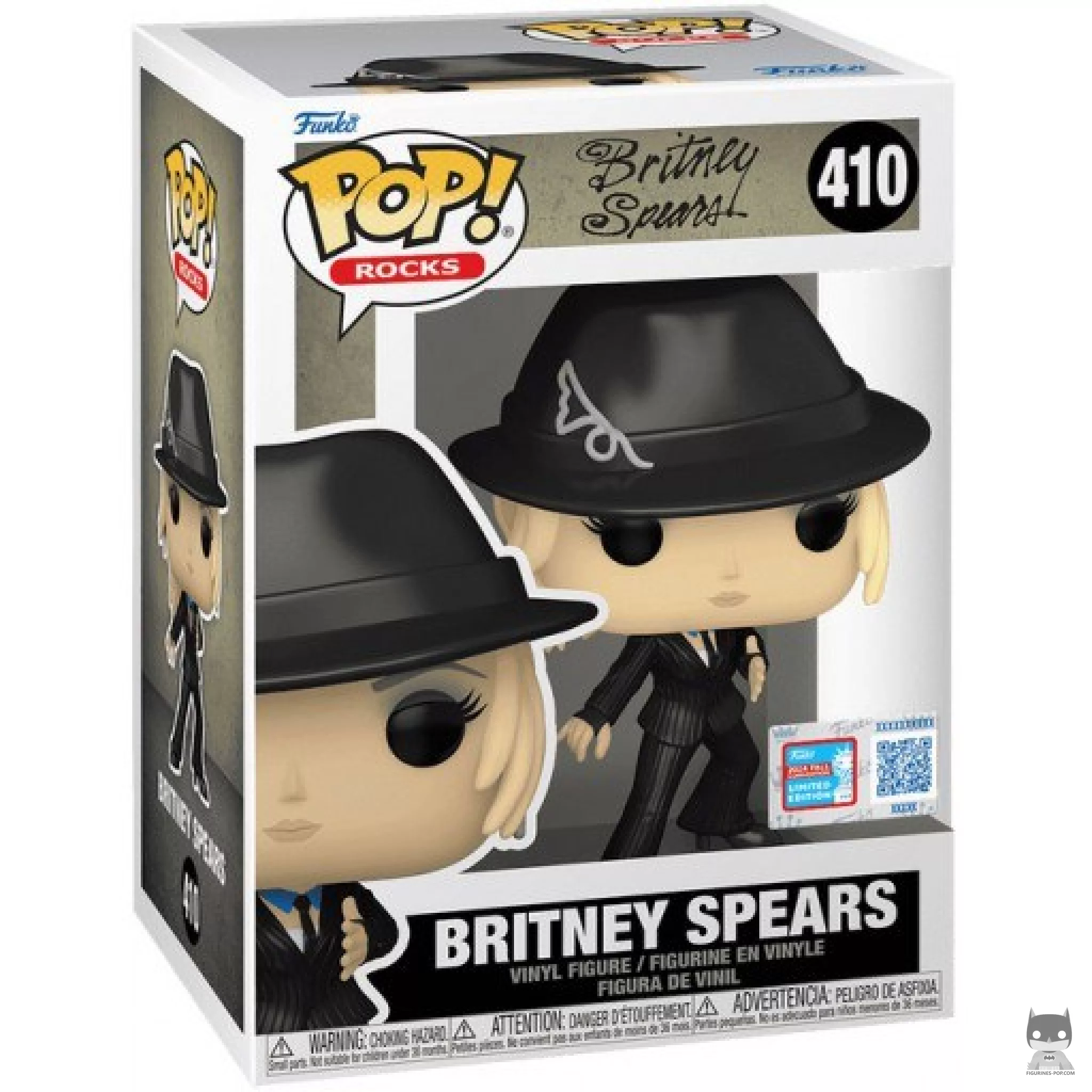 Figurine Funko POP Britney Spears (Me Against The Music) avec boîte