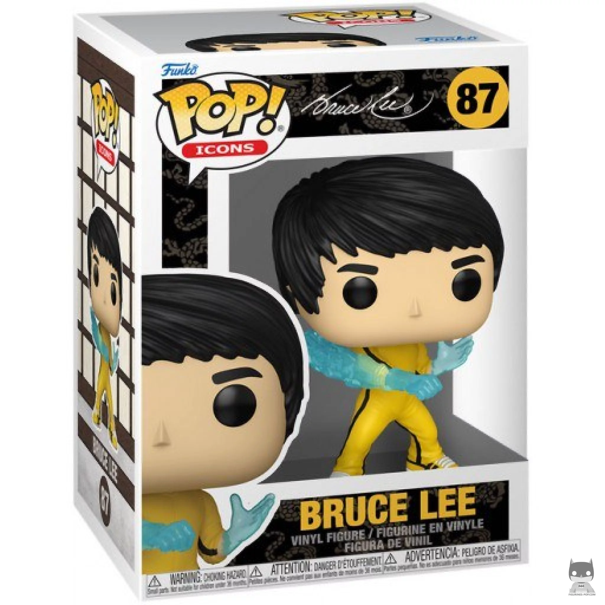 Figurine Funko POP Bruce Lee avec boîte