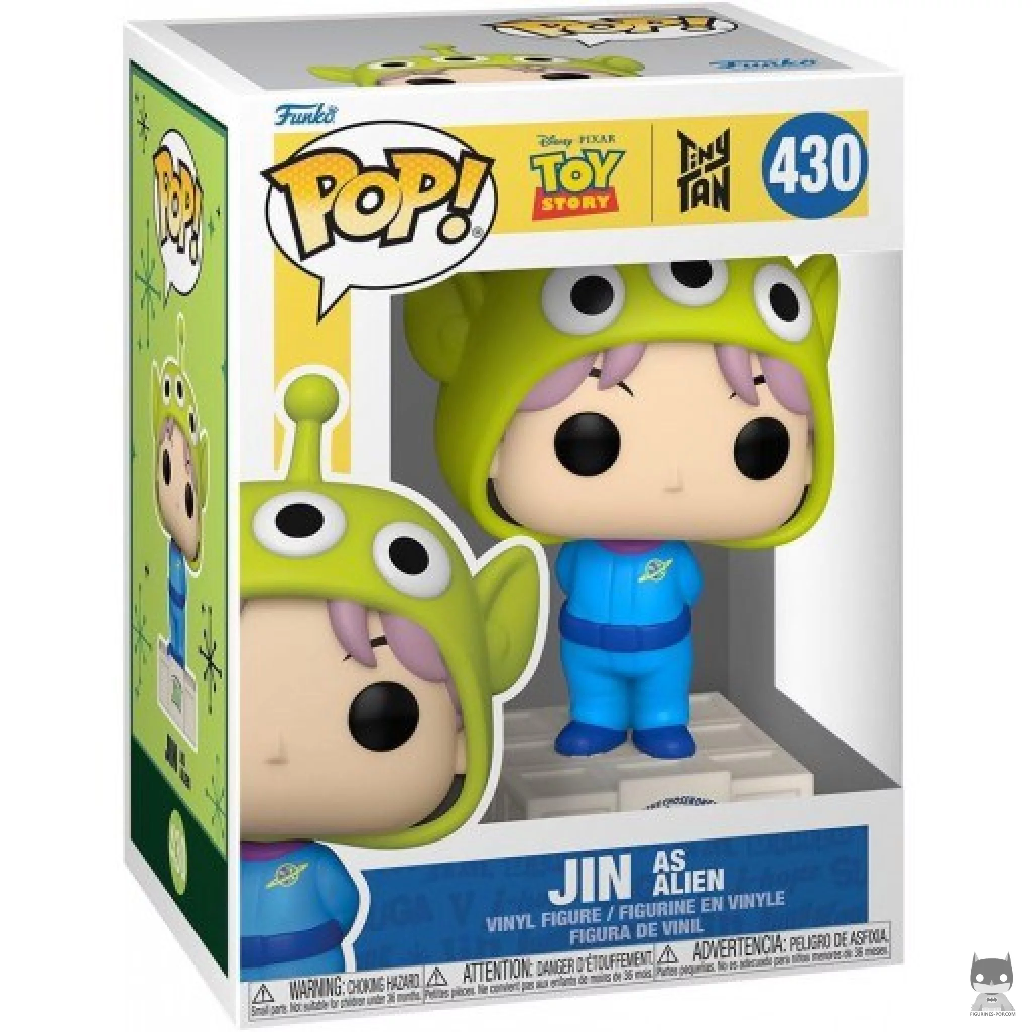 Figurine Funko POP Jin en Alien avec boîte