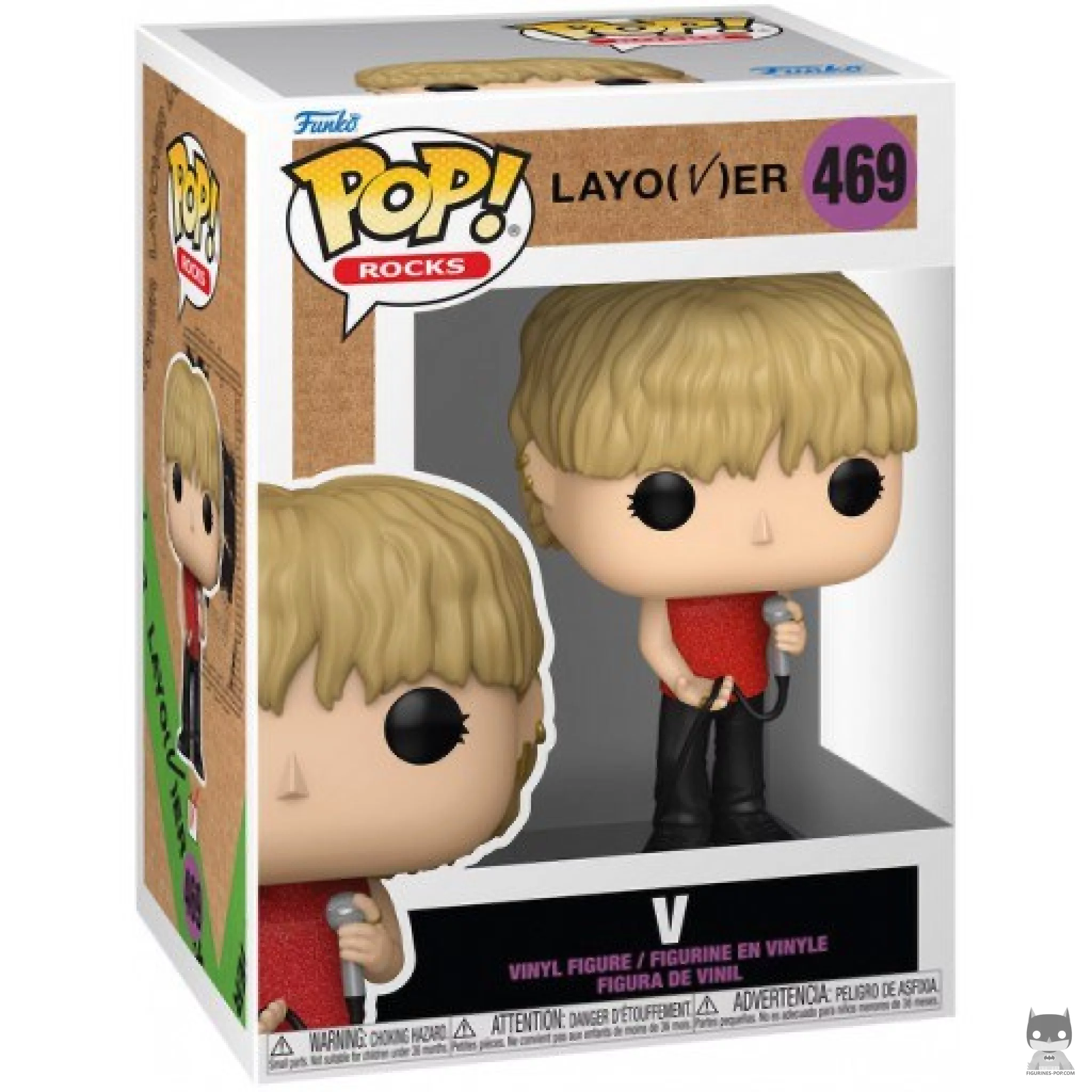 Figurine Funko POP V (Layover) avec boîte
