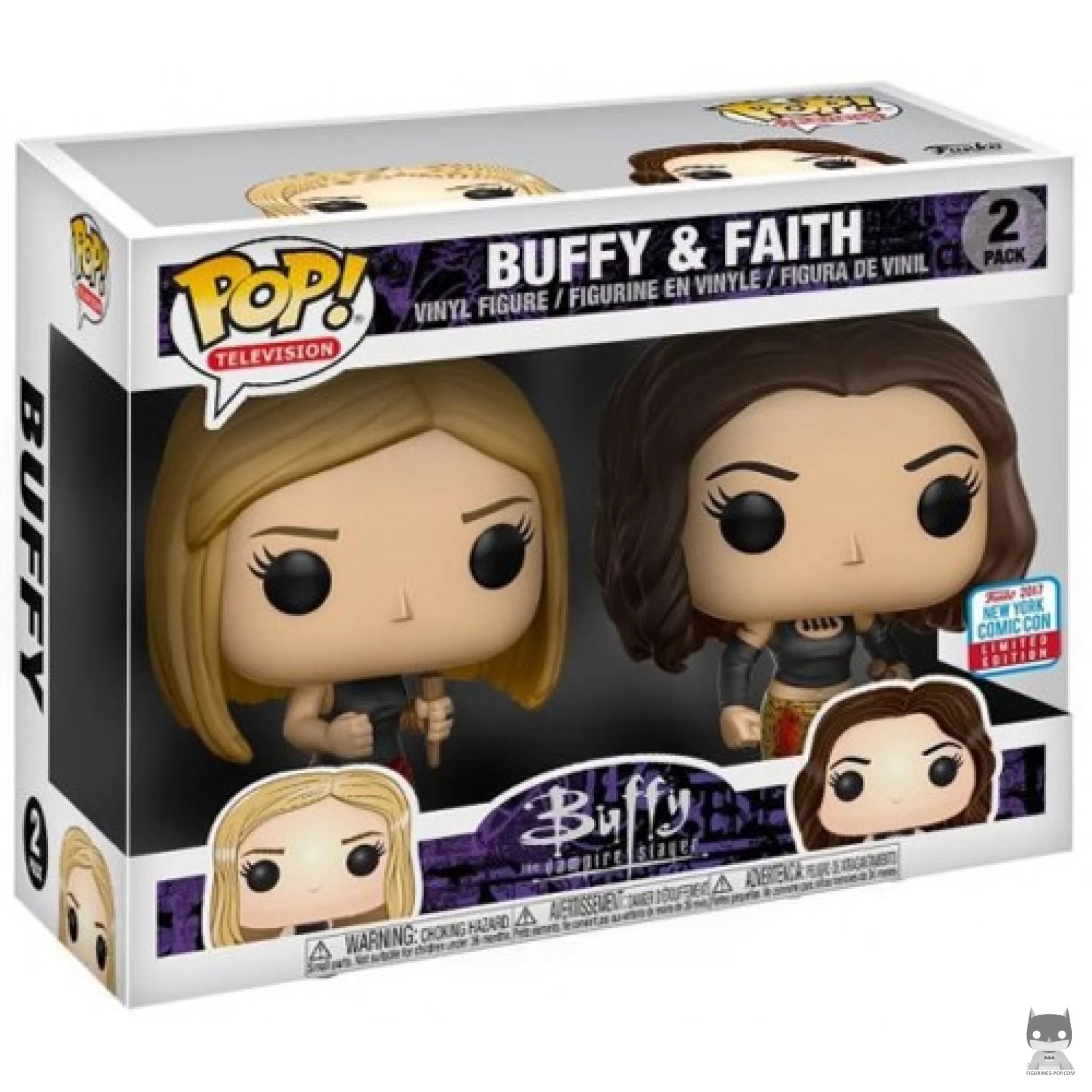 Figurine Funko POP Buffy & Faith avec boîte