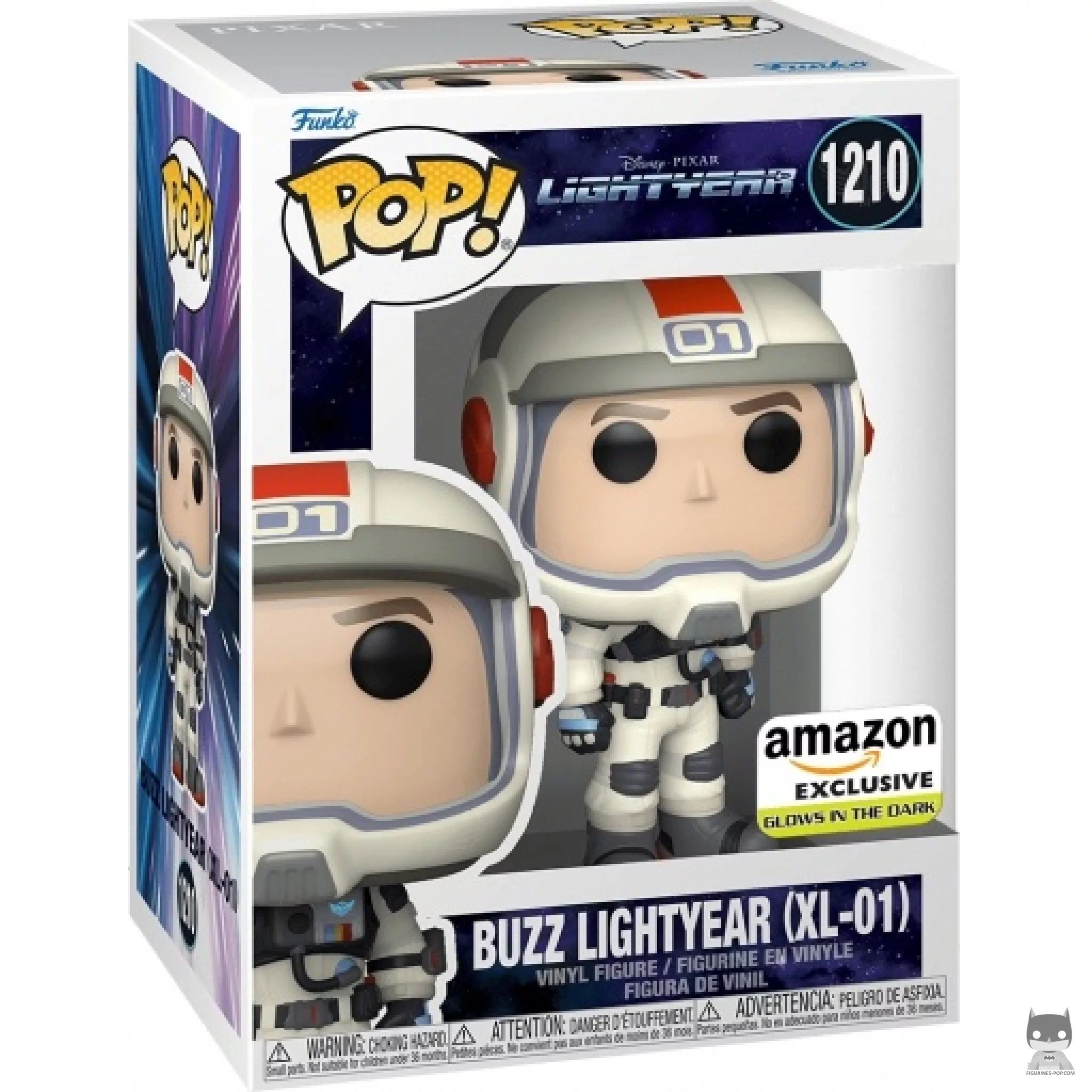 Figurine Funko POP Buzz Lightyear (XL-01) (Glow in the Dark) avec boîte