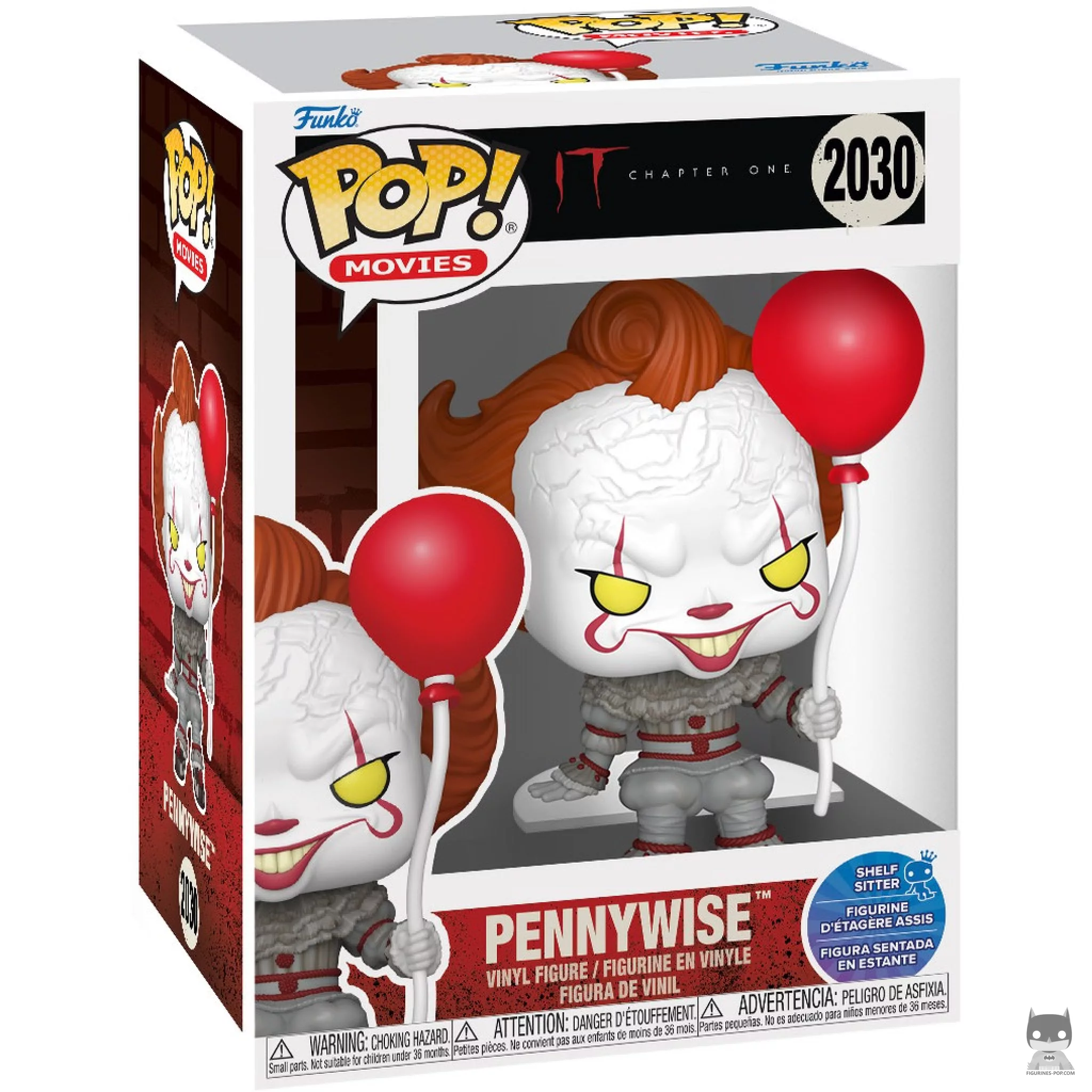 Figurine Funko POP Grippe-Sou avec ballon (figurine d'étagère) avec boîte
