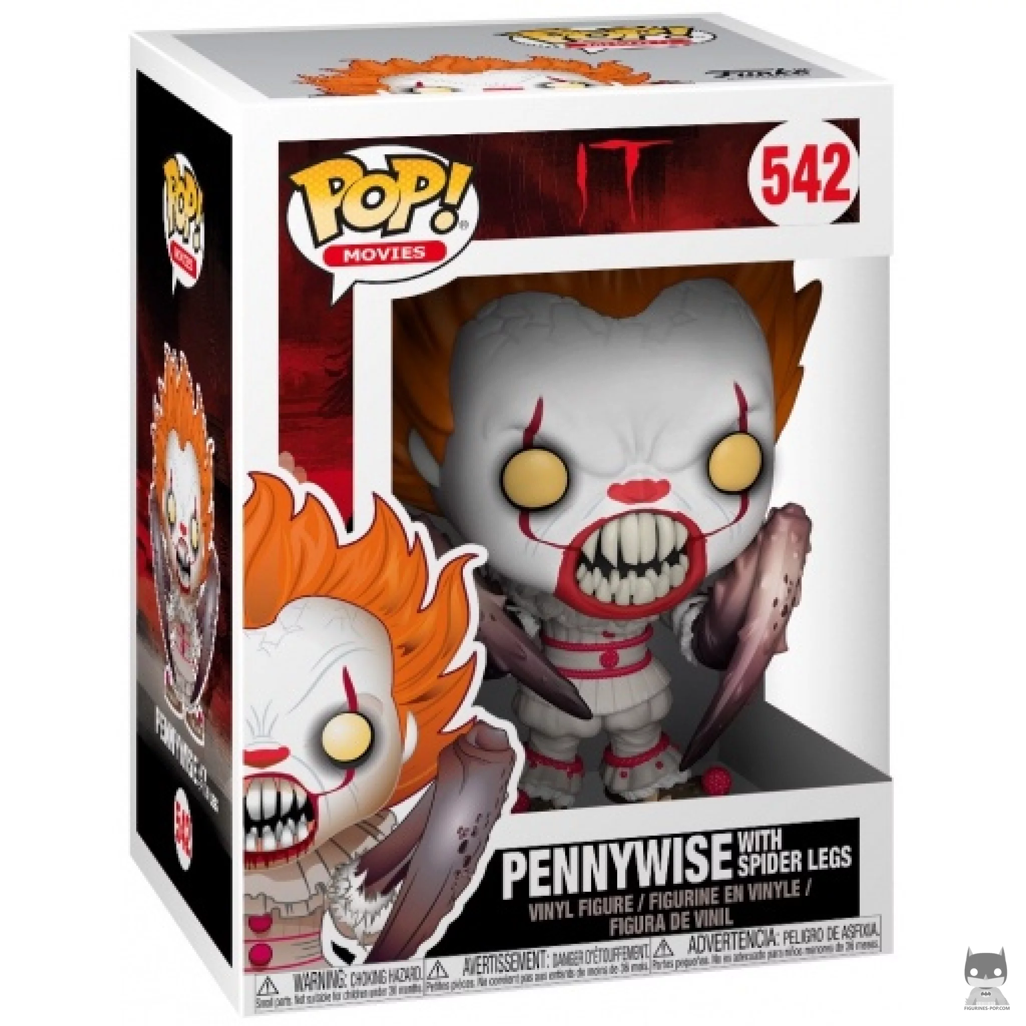 Figurine Funko POP Grippe-Sou avec pattes d'araignée avec boîte