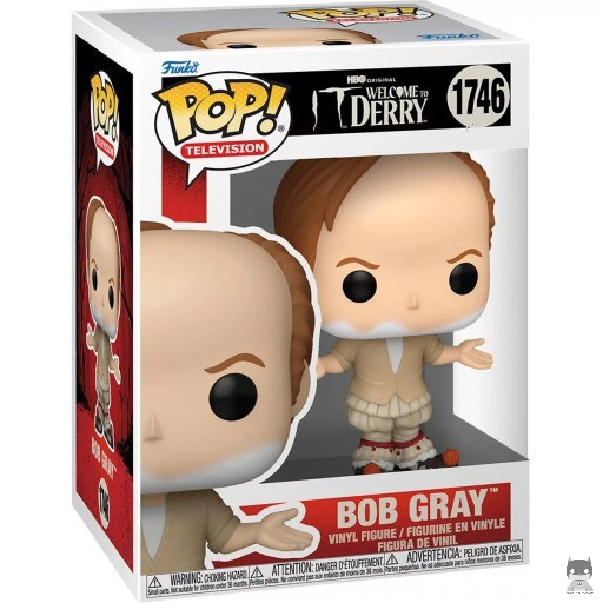 Figurine Funko POP Bob Gray avec boîte