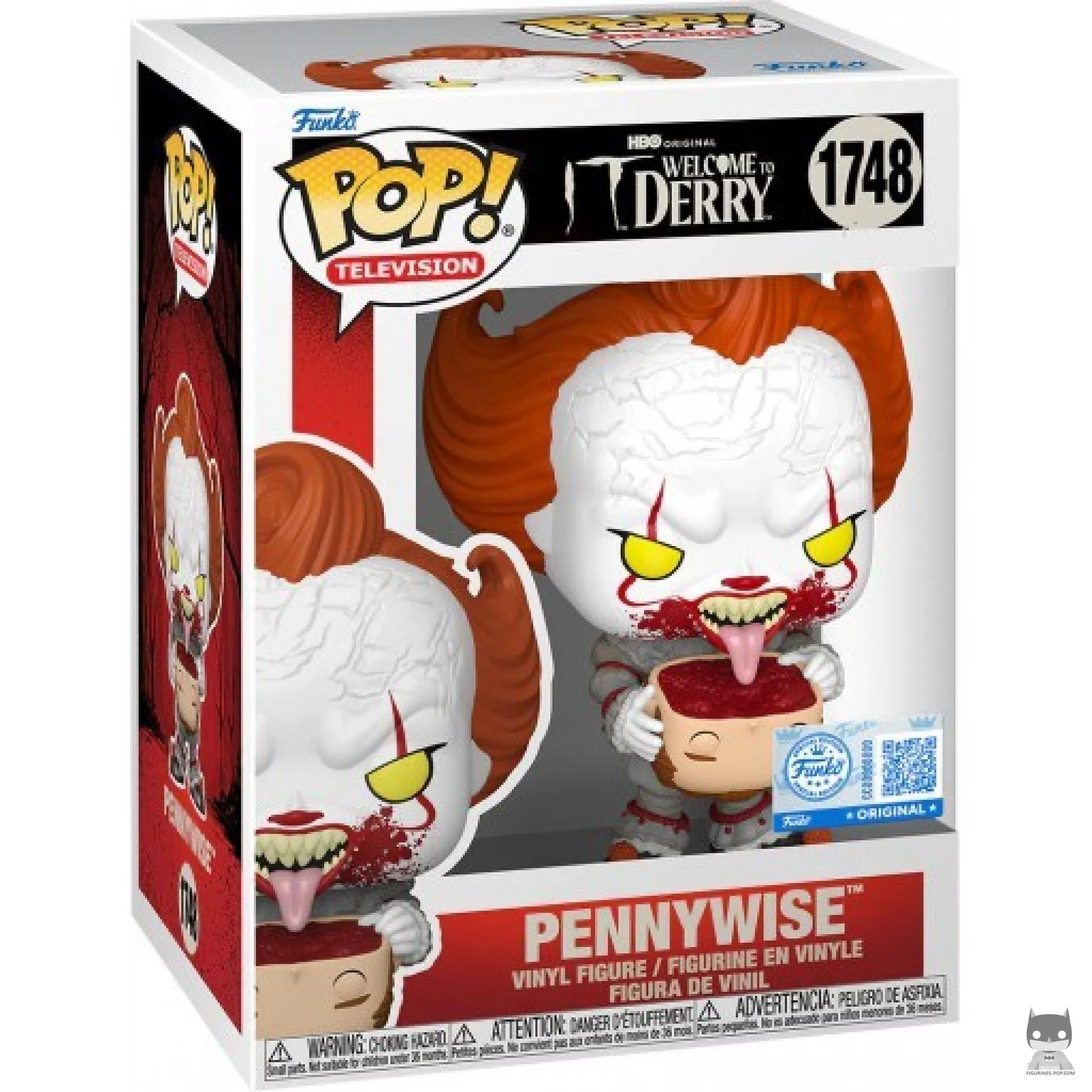 Figurine Funko POP Pennywise avec boîte