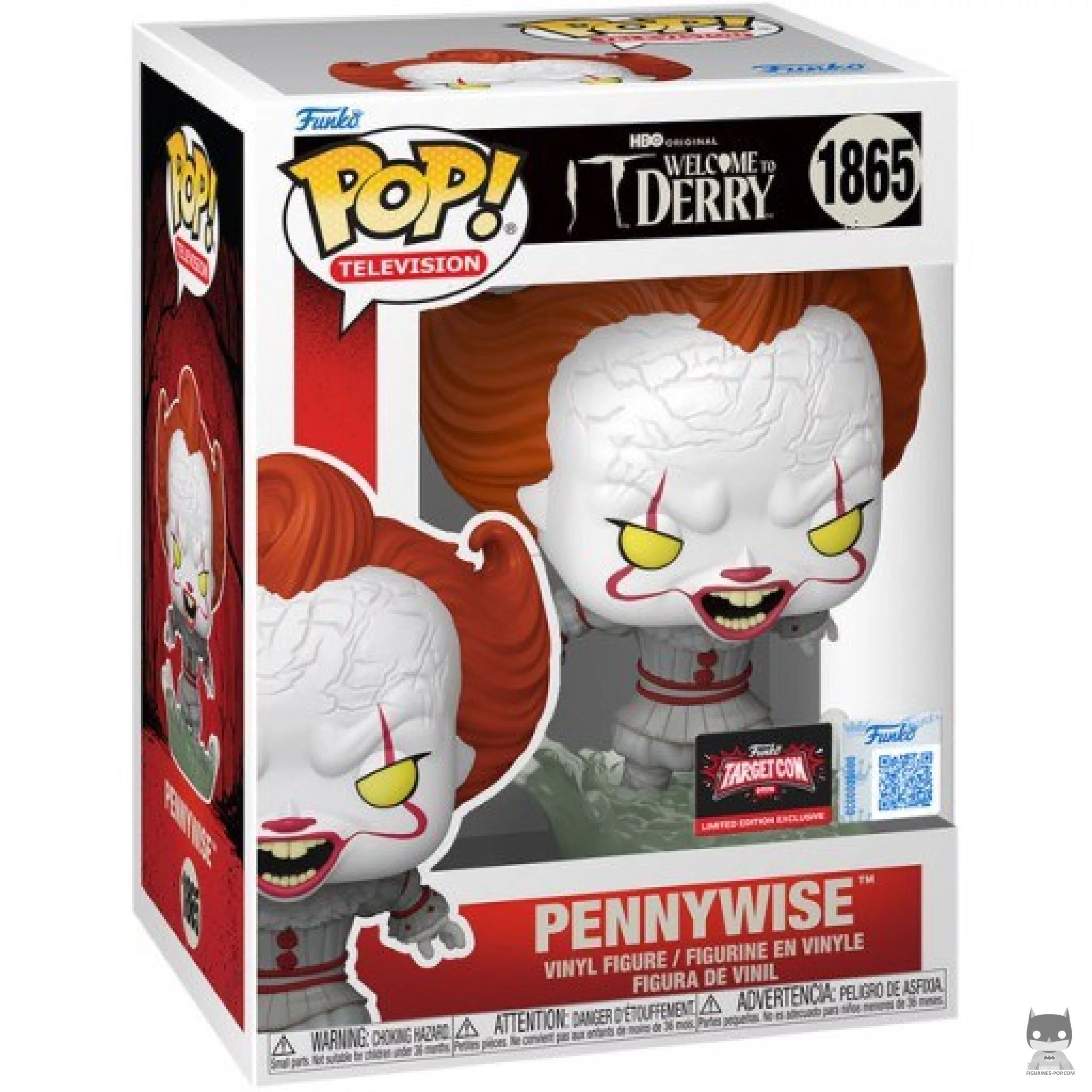 Figurine Funko POP Pennywise avec boîte