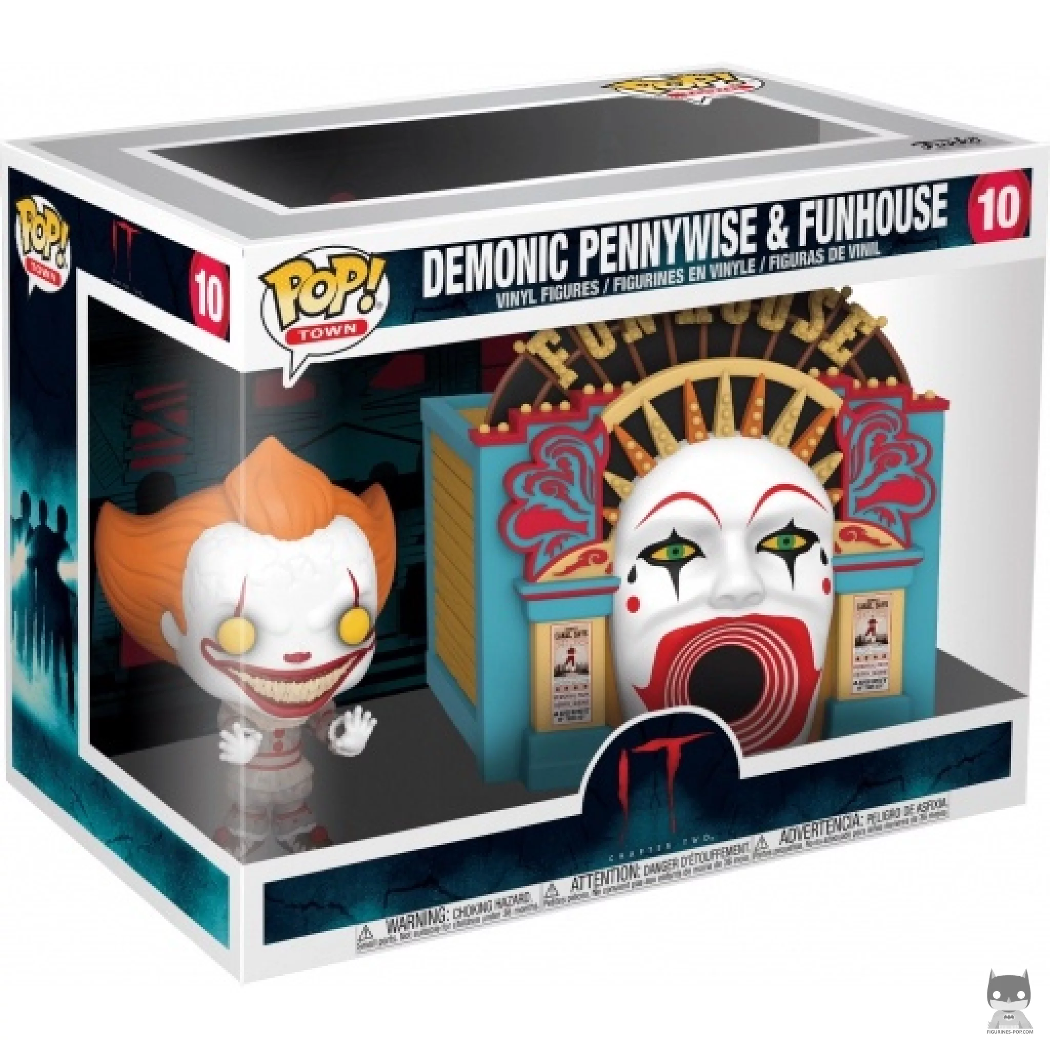 Figurine Funko POP Grippe-Sou démoniaque & Fun House avec boîte