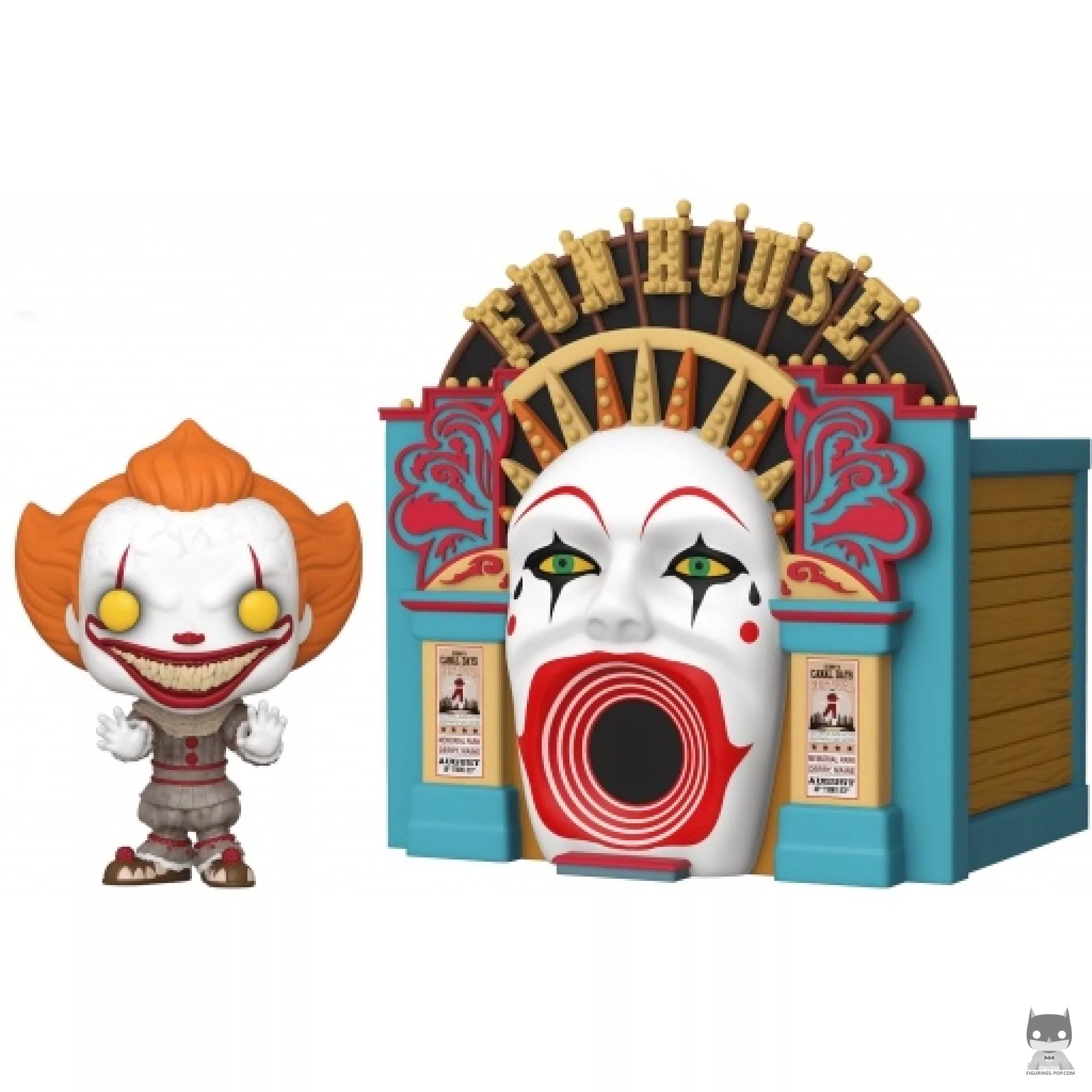Figurine Funko POP Grippe-Sou démoniaque & Fun House (Ça : Chapitre deux)