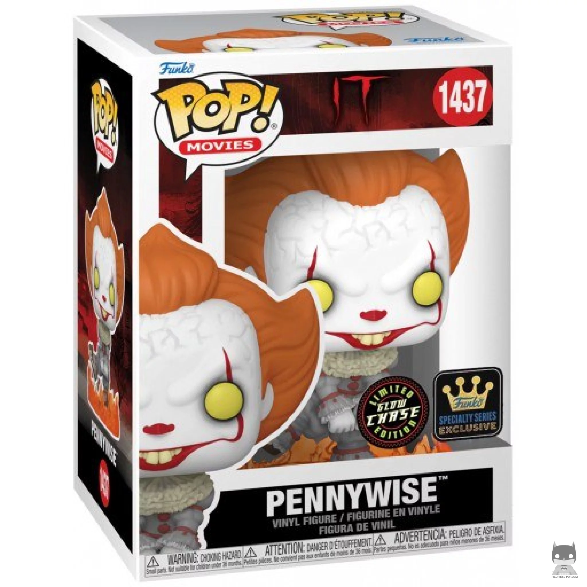 Figurine Funko POP Grippe-Sou (Chase & Glow in the Dark) avec boîte