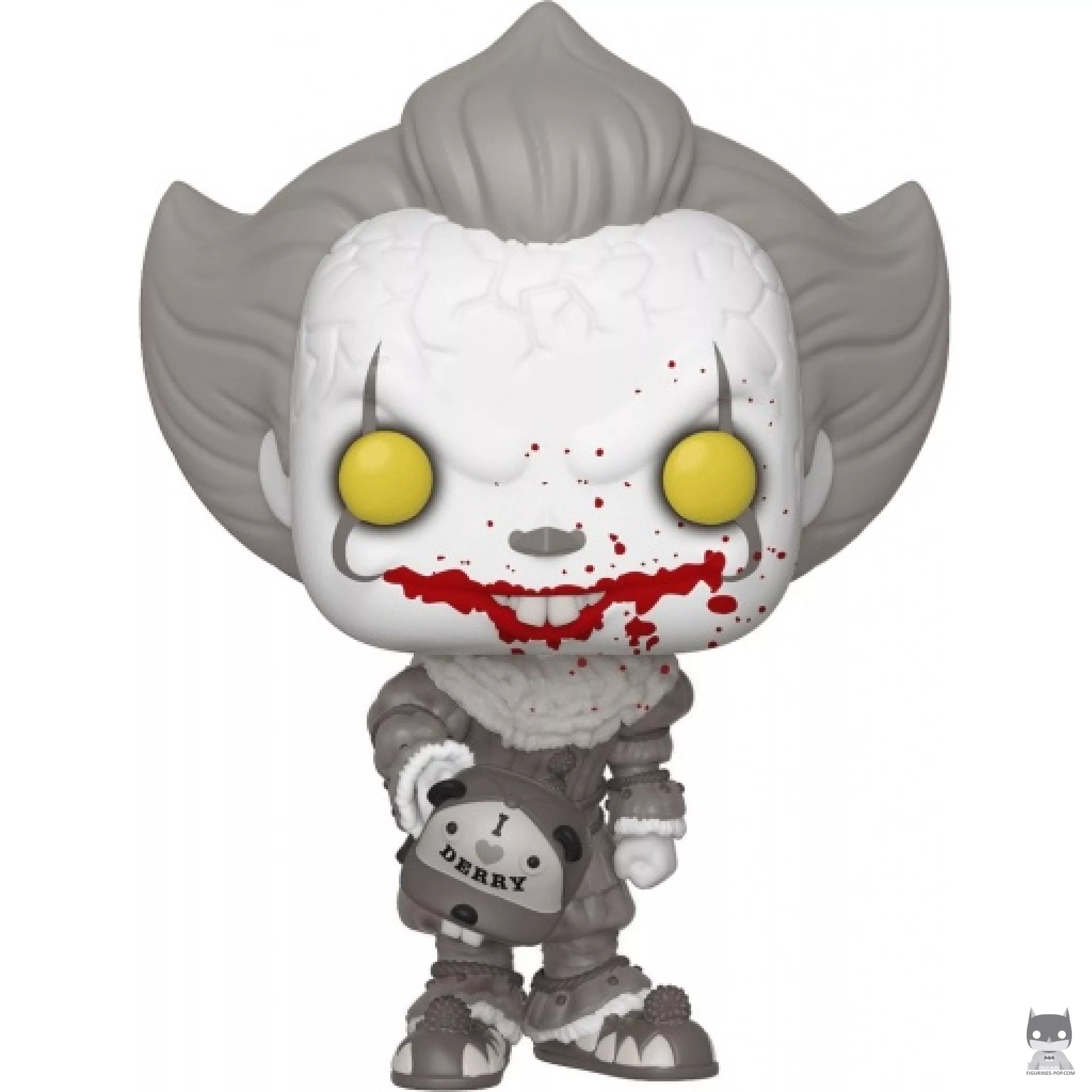 Figurine Funko POP Grippe-Sou avec casquette castor (Noir & Blanc) (Ça : Chapitre deux)