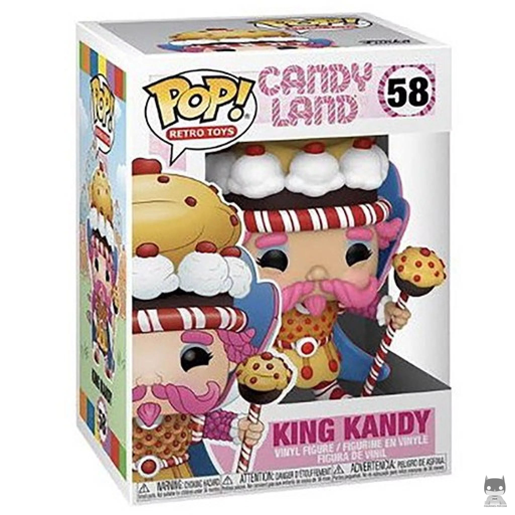 Figurine Funko POP Roi Kandy avec boîte