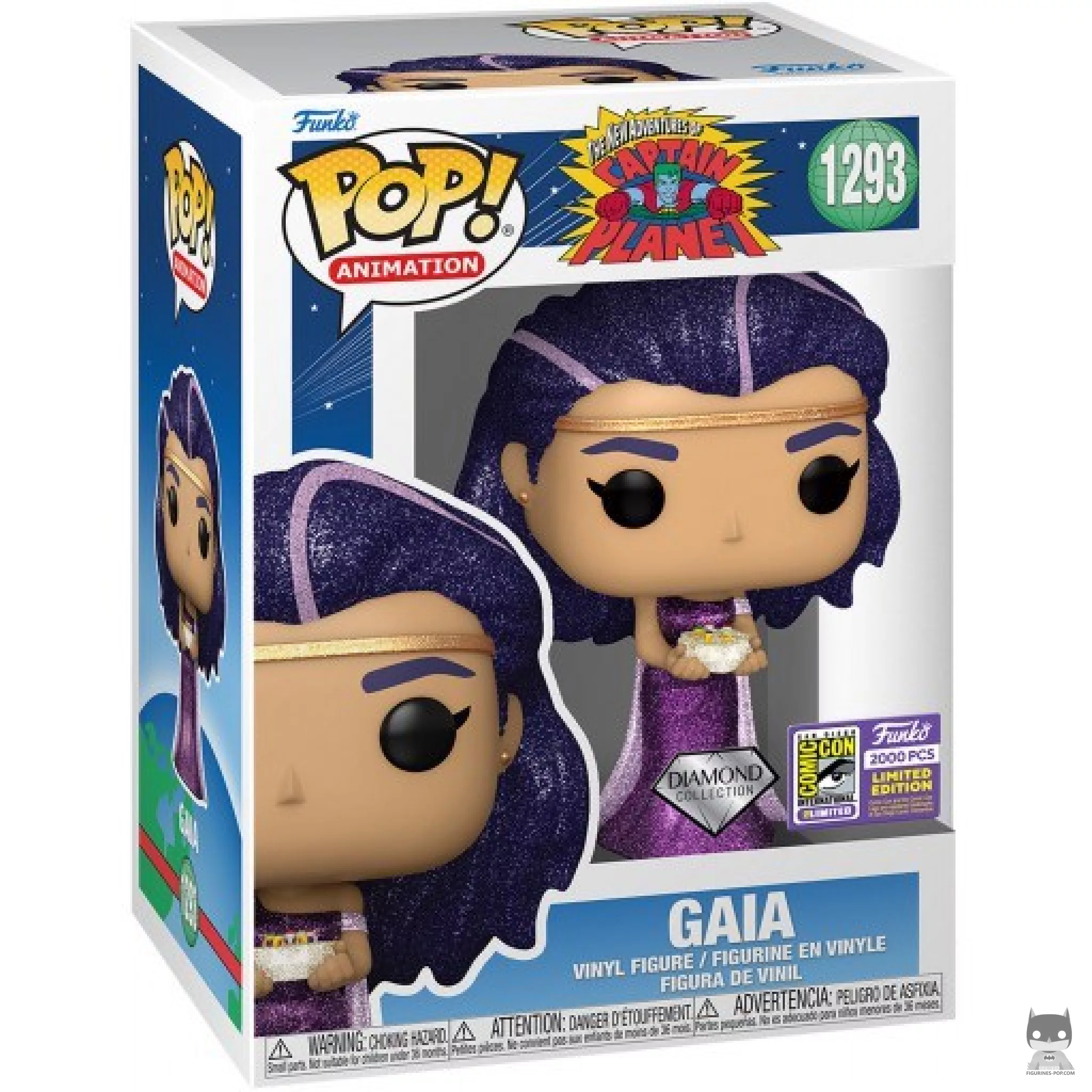 Figurine Funko POP Gaïa (Diamond Glitter) avec boîte