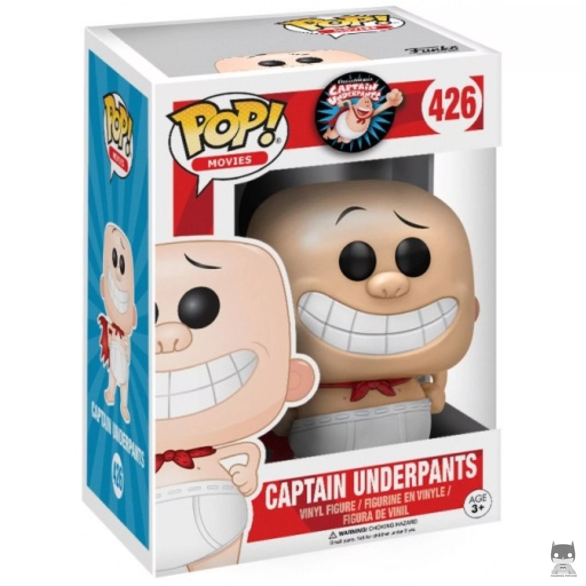 Figurine Funko POP Capitaine Superslip avec boîte