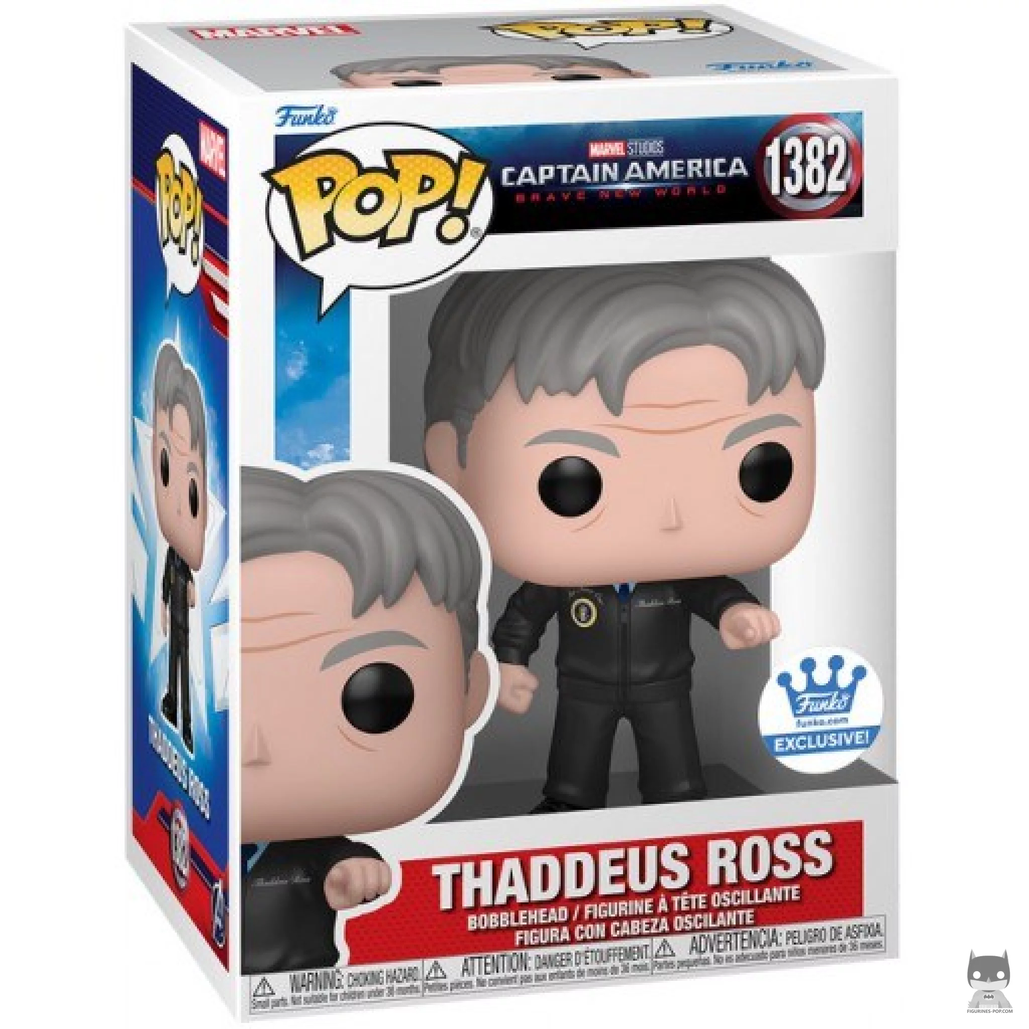 Figurine Funko POP Thaddeus Ross avec boîte
