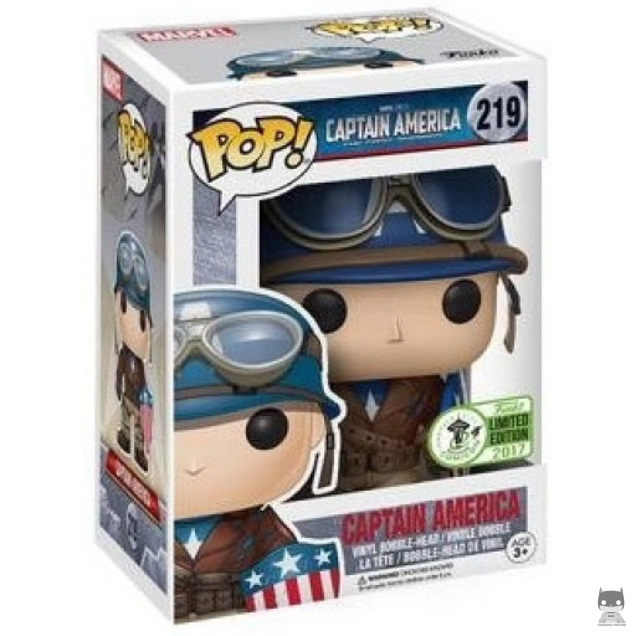 Figurine Funko POP Captain America (WWII) avec boîte