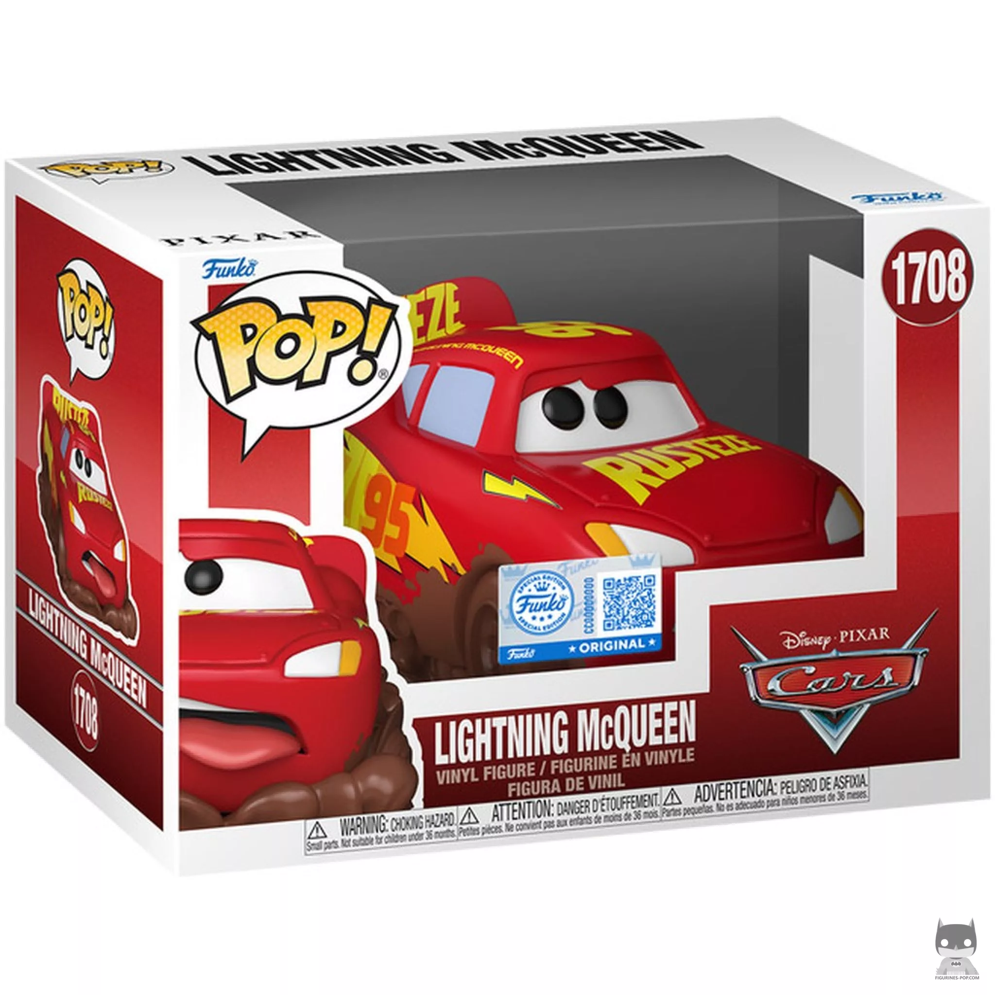 Figurine Funko POP Flash McQueen avec boîte
