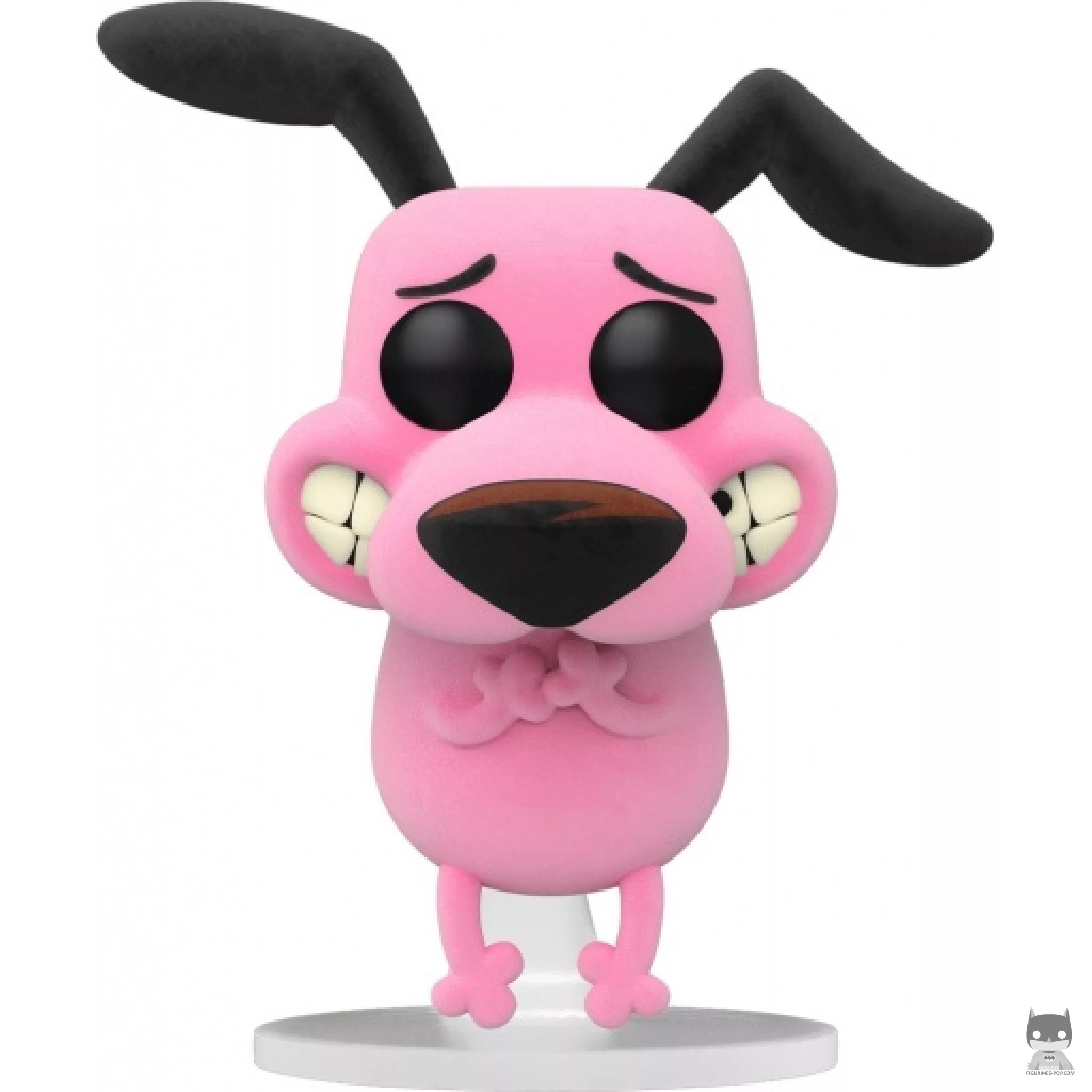 Figurine Funko POP Courage le Chien Froussard (Flocked) (Cartoon Network)
