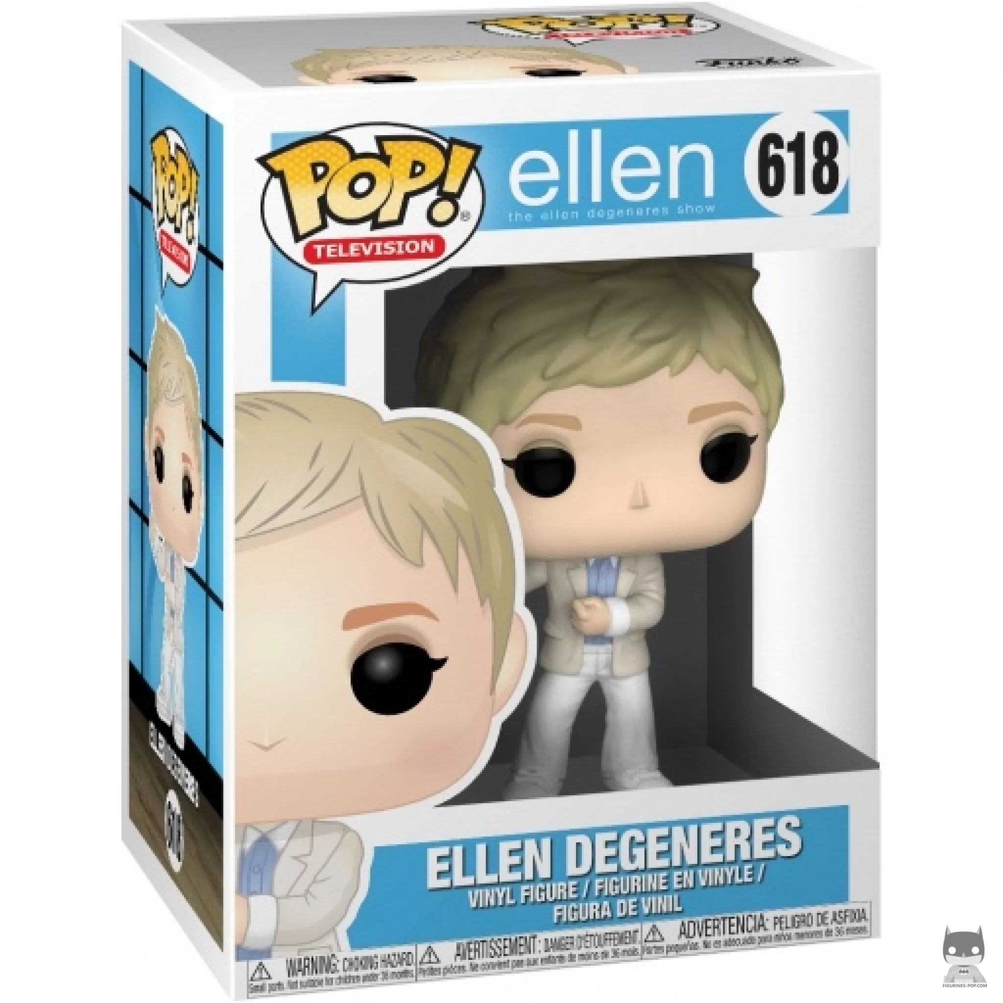 Figurine Funko POP Ellen DeGeneres avec boîte