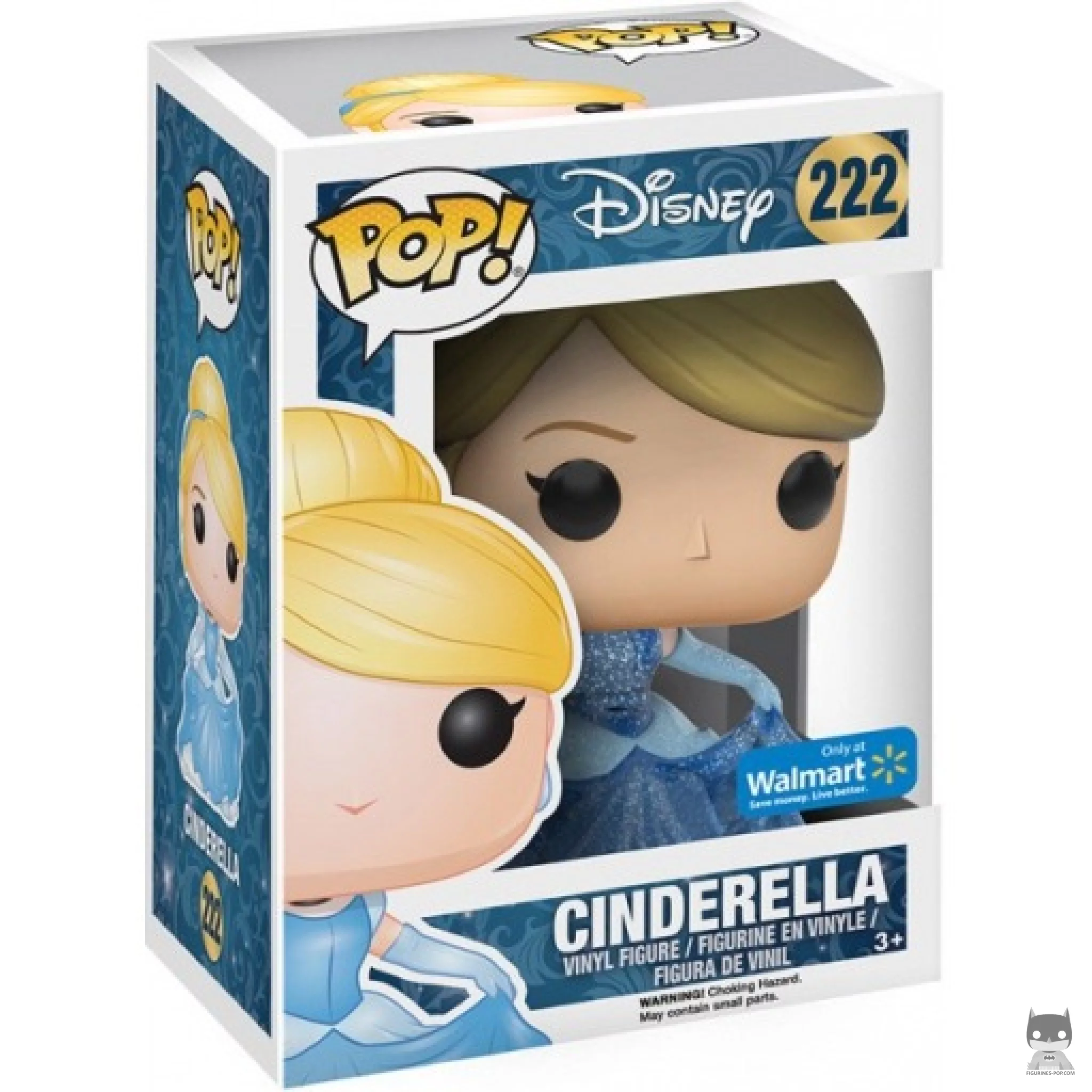 Figurine Funko POP Cendrillon (Glitter) avec boîte