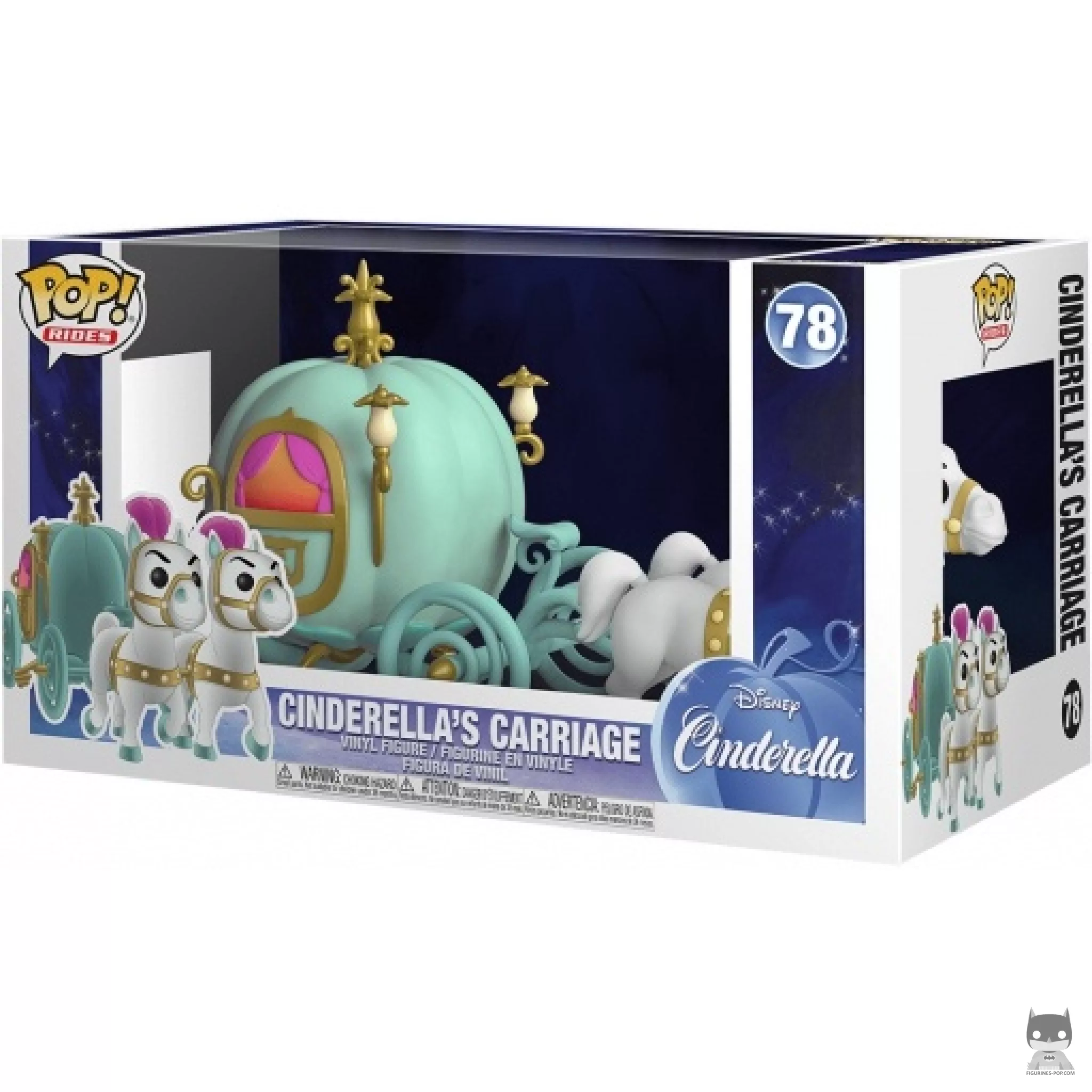 Figurine Funko POP Le Carrosse de Cendrillon avec boîte