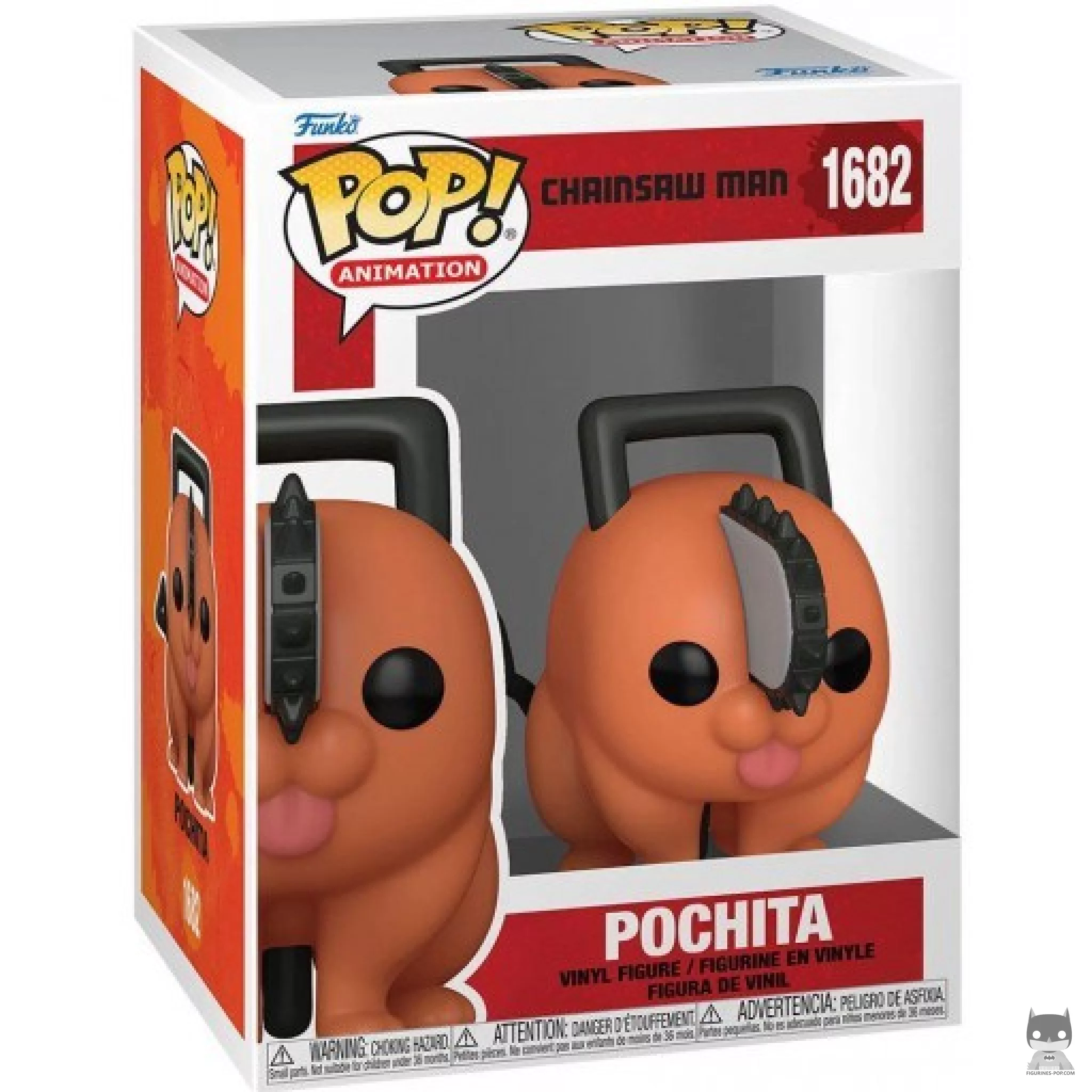 Figurine Funko POP Pochita avec boîte