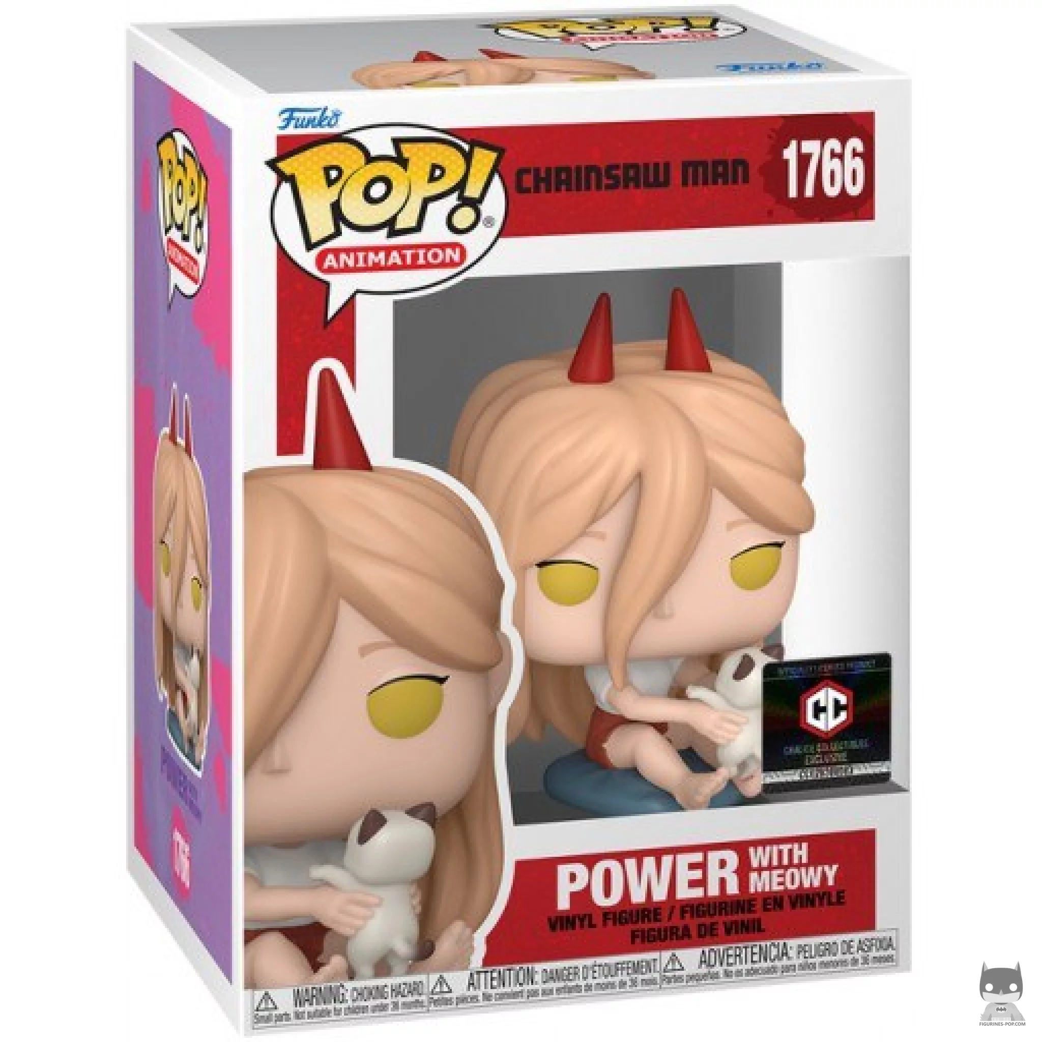 Figurine Funko POP Power avec Meowy avec boîte