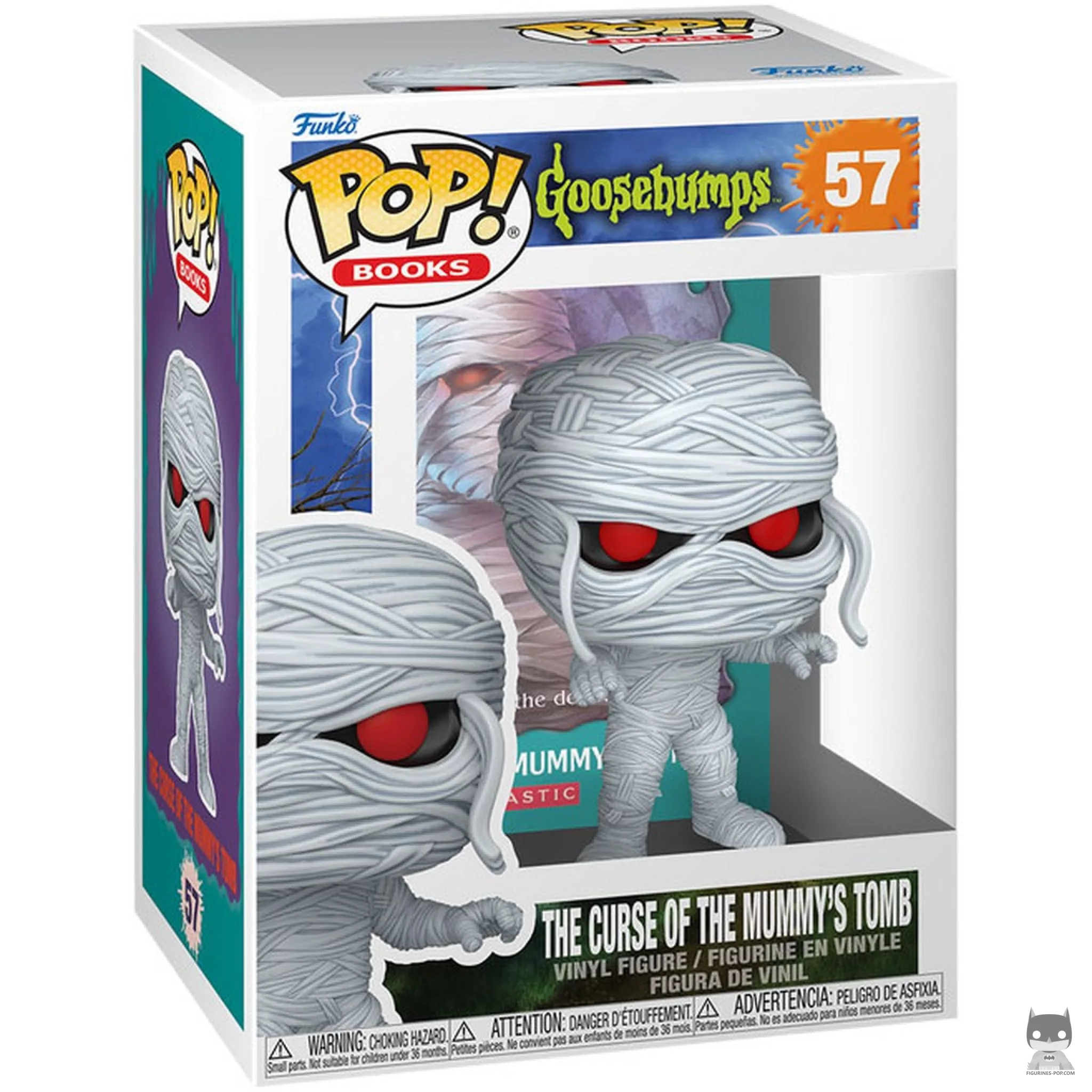 Figurine Funko POP Les Maléfices de la momie avec boîte