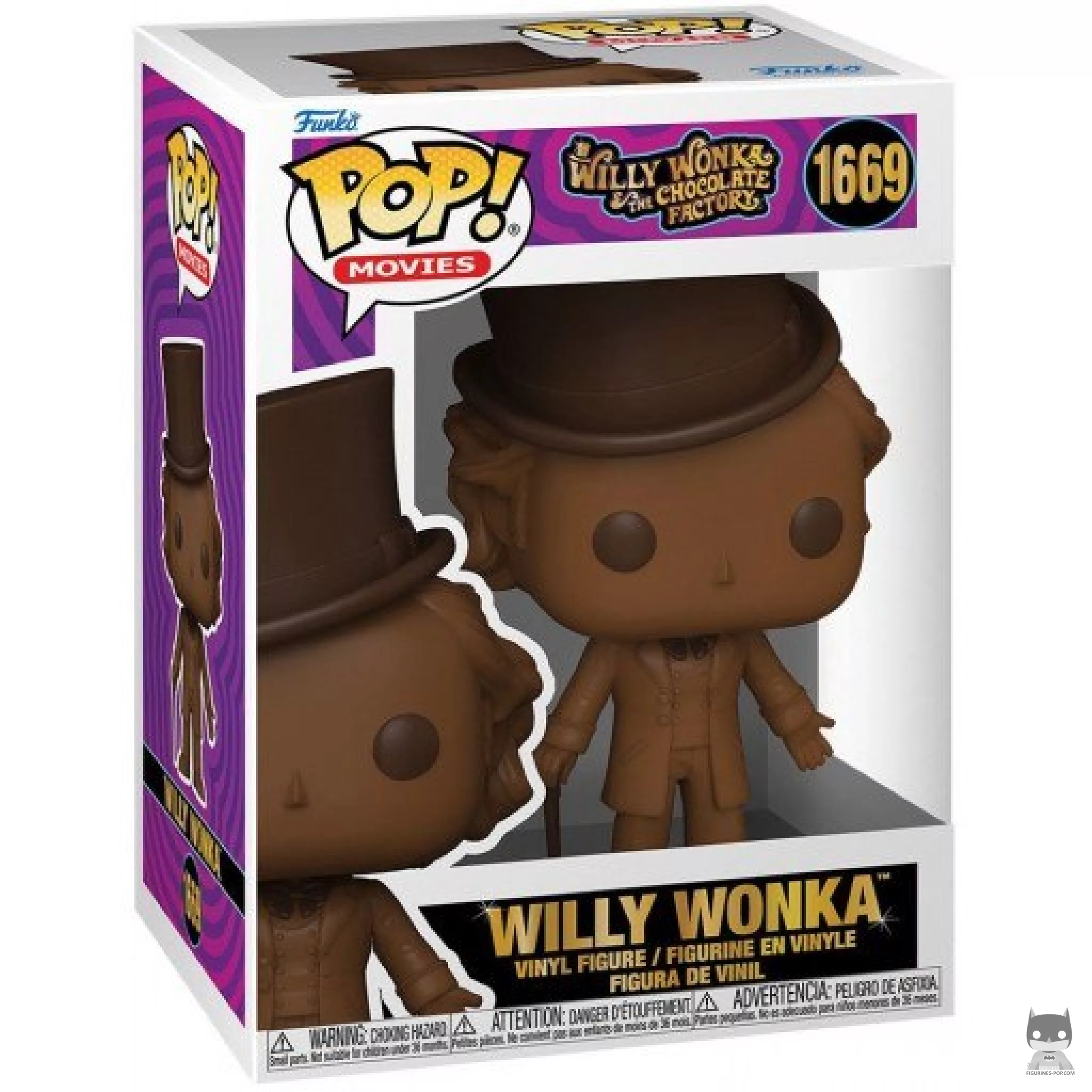 Figurine Funko POP Willy Wonka (Chocolat) avec boîte