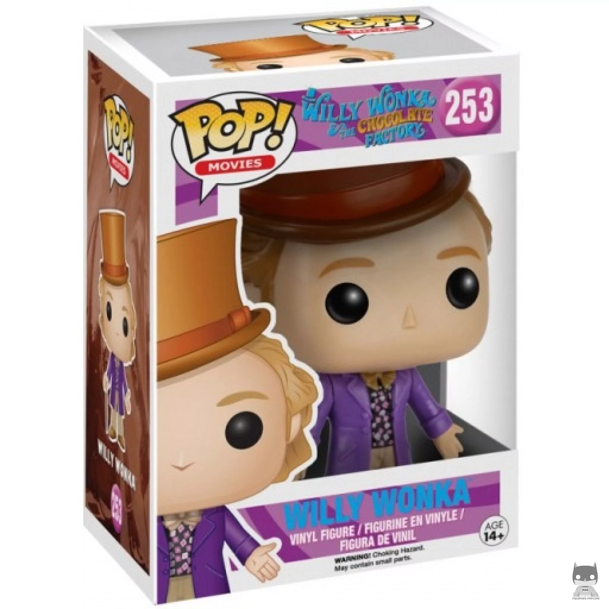 Figurine Funko POP Willy Wonka avec boîte
