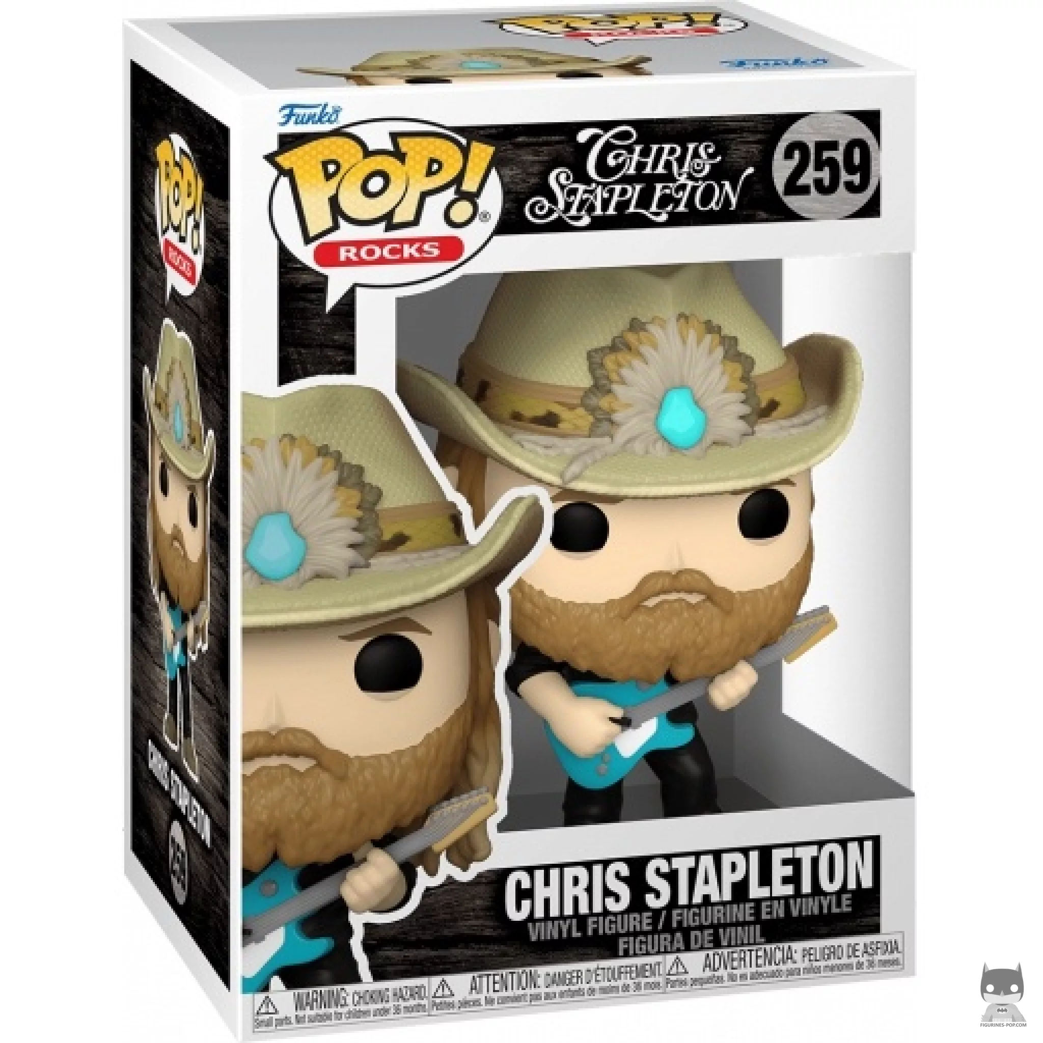 Figurine Funko POP Chris Stapleton avec boîte