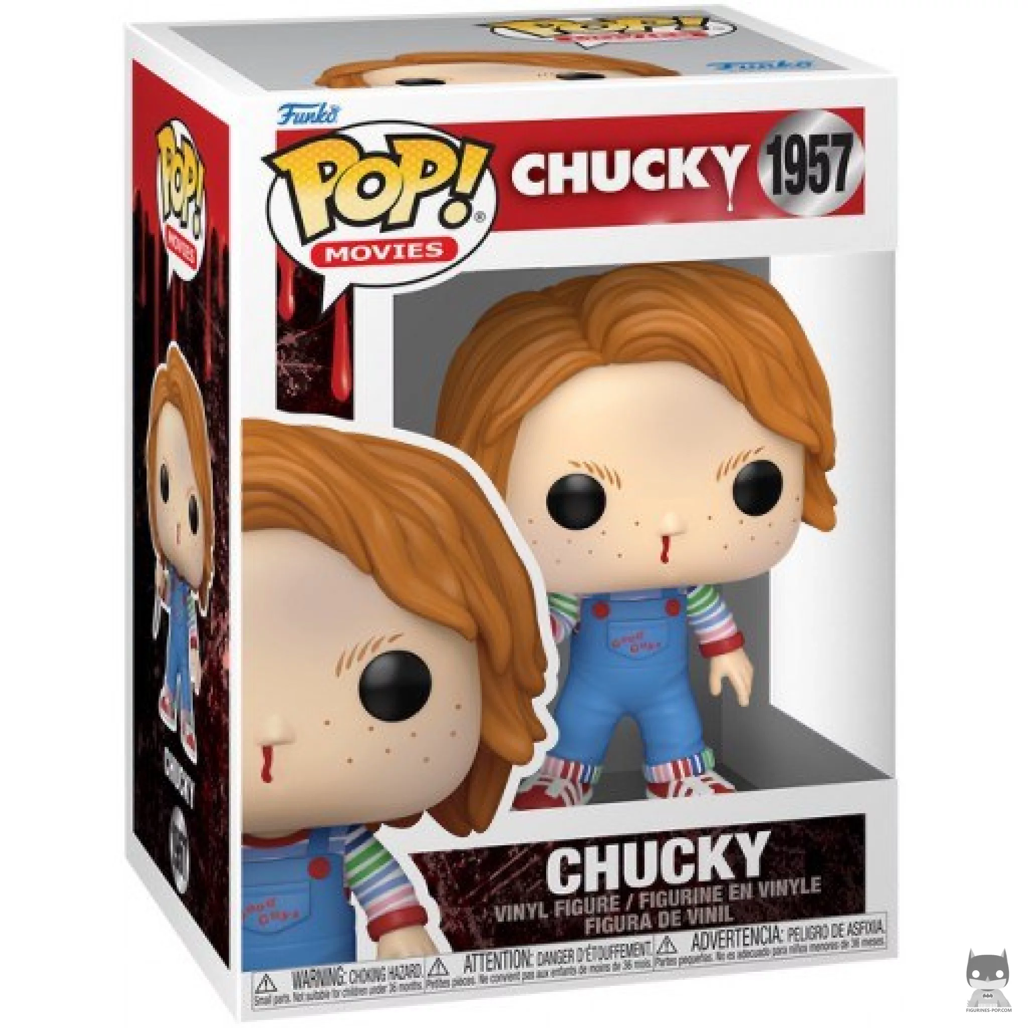 Figurine Funko POP Chucky (Nez Ensanglanté) avec boîte