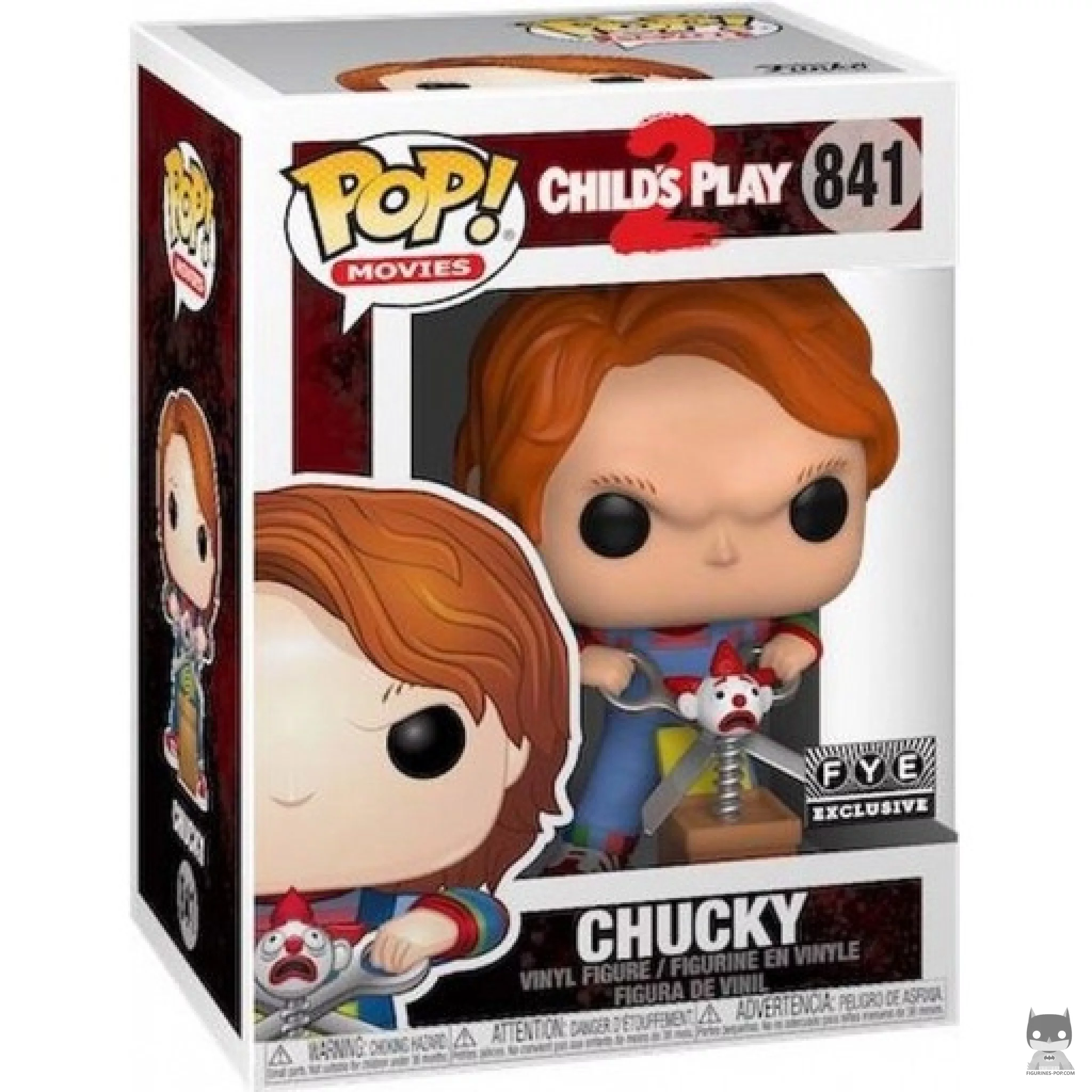 Figurine Funko POP Chucky avec ciseaux avec boîte