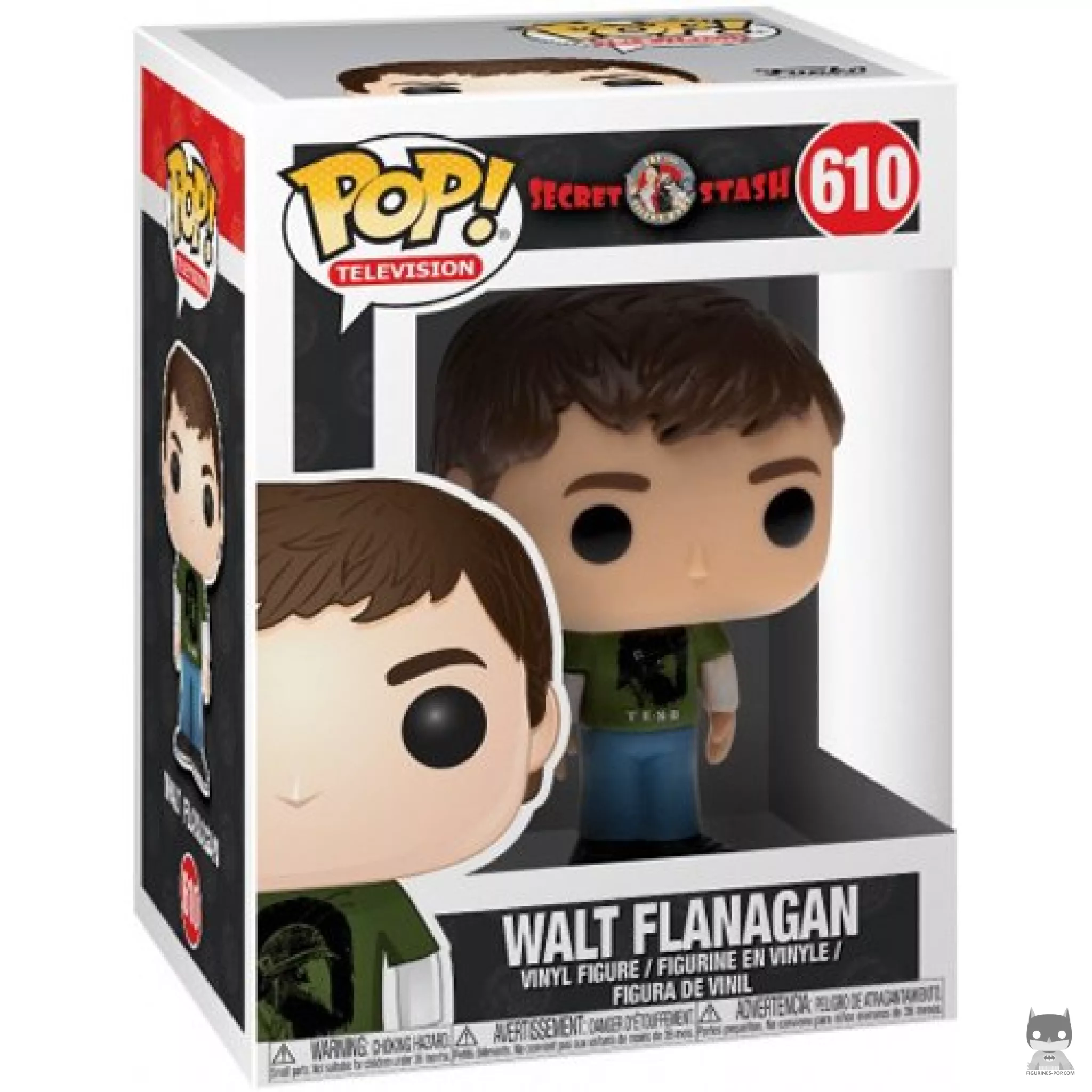 Figurine Funko POP Walt Flannagan avec boîte