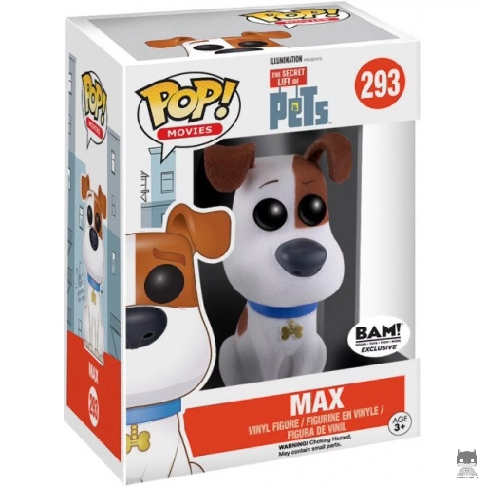 Figurine Funko POP Max (Flocked) avec boîte