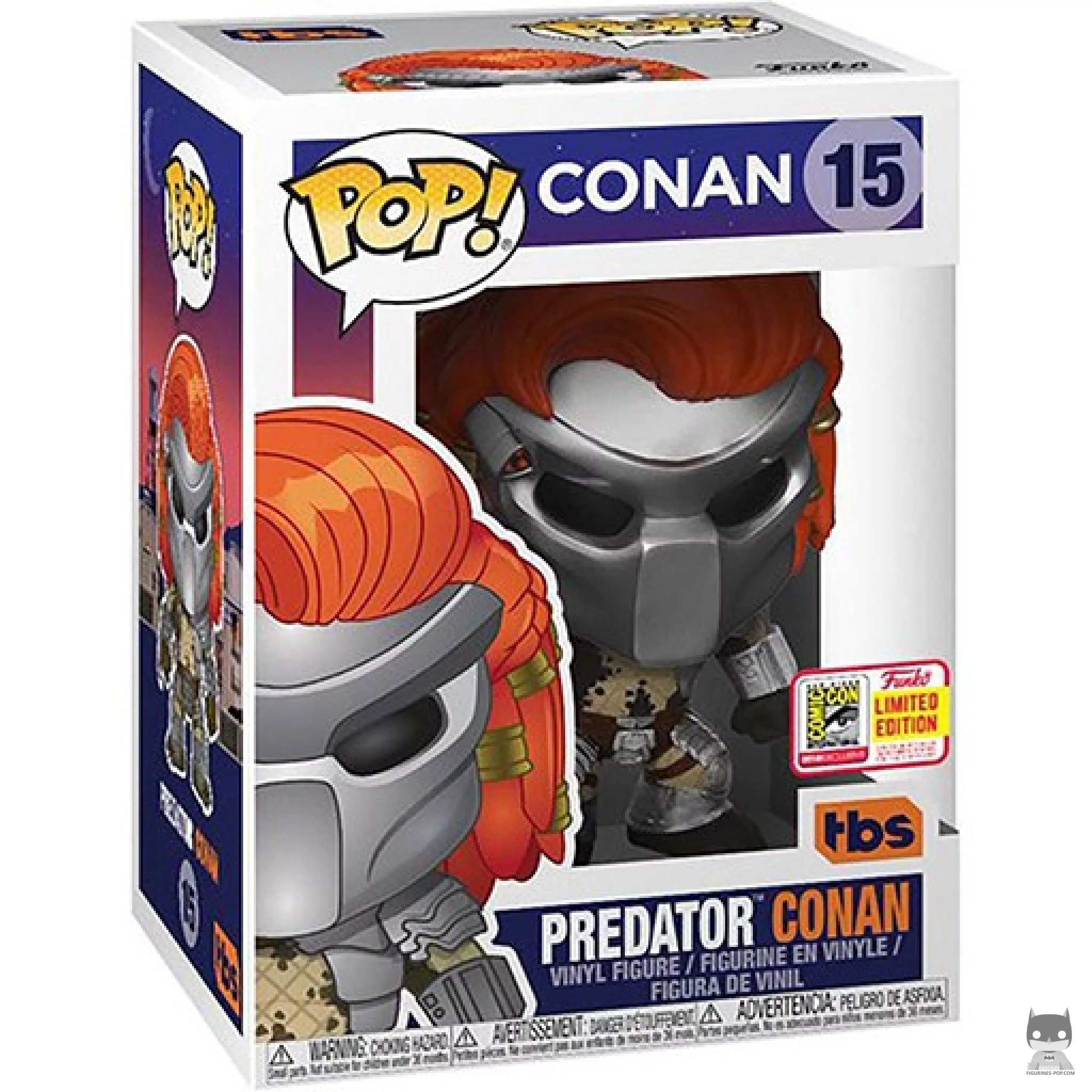 Figurine Funko POP Conan O'Brien en Predator avec boîte