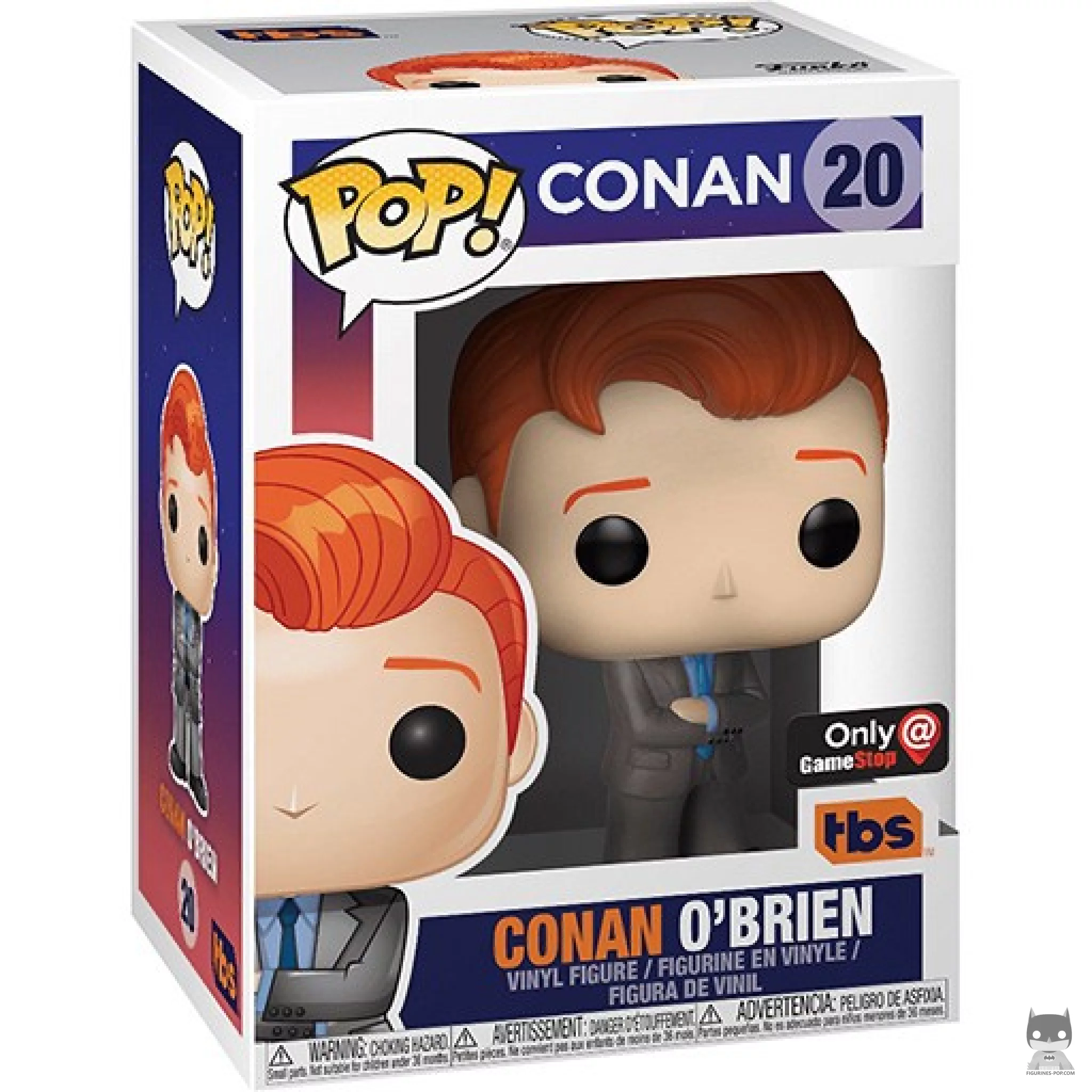 Figurine Funko POP Conan O'Brien en Costume avec boîte