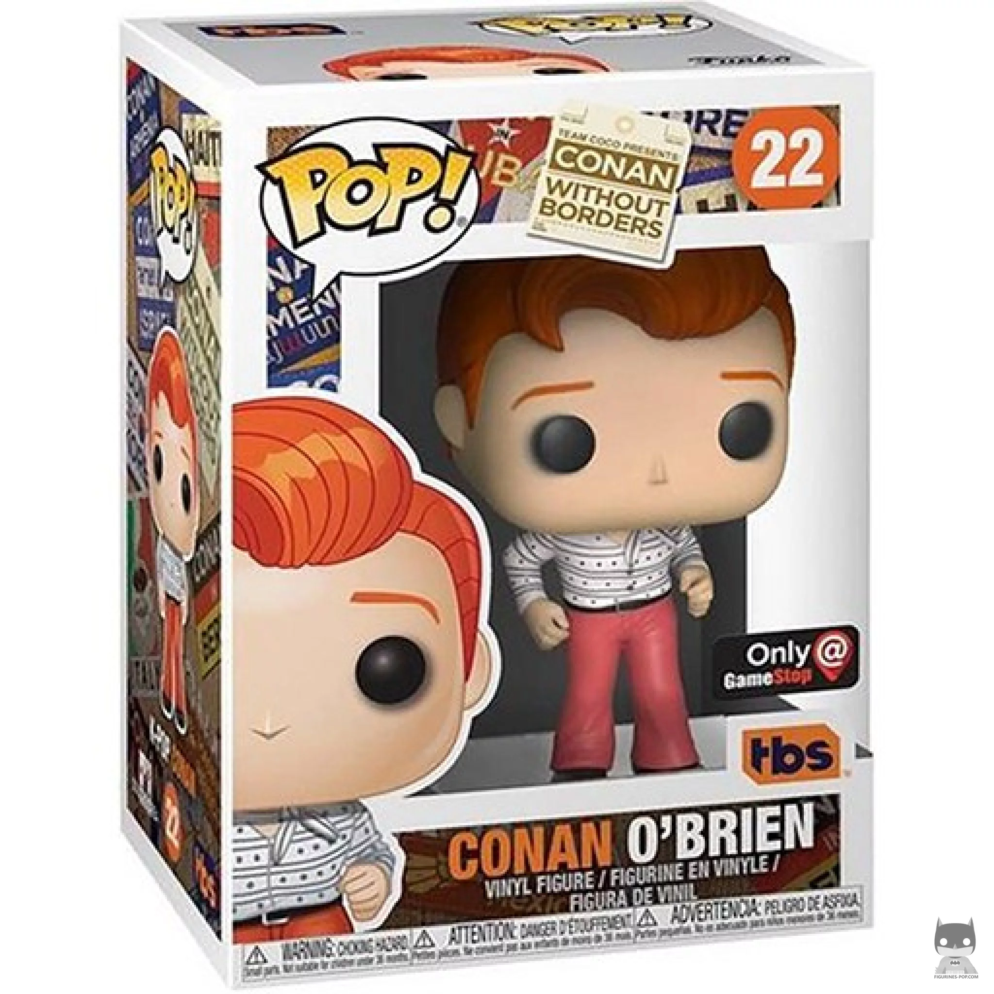 Figurine Funko POP Conan O'Brien K-Pop avec boîte