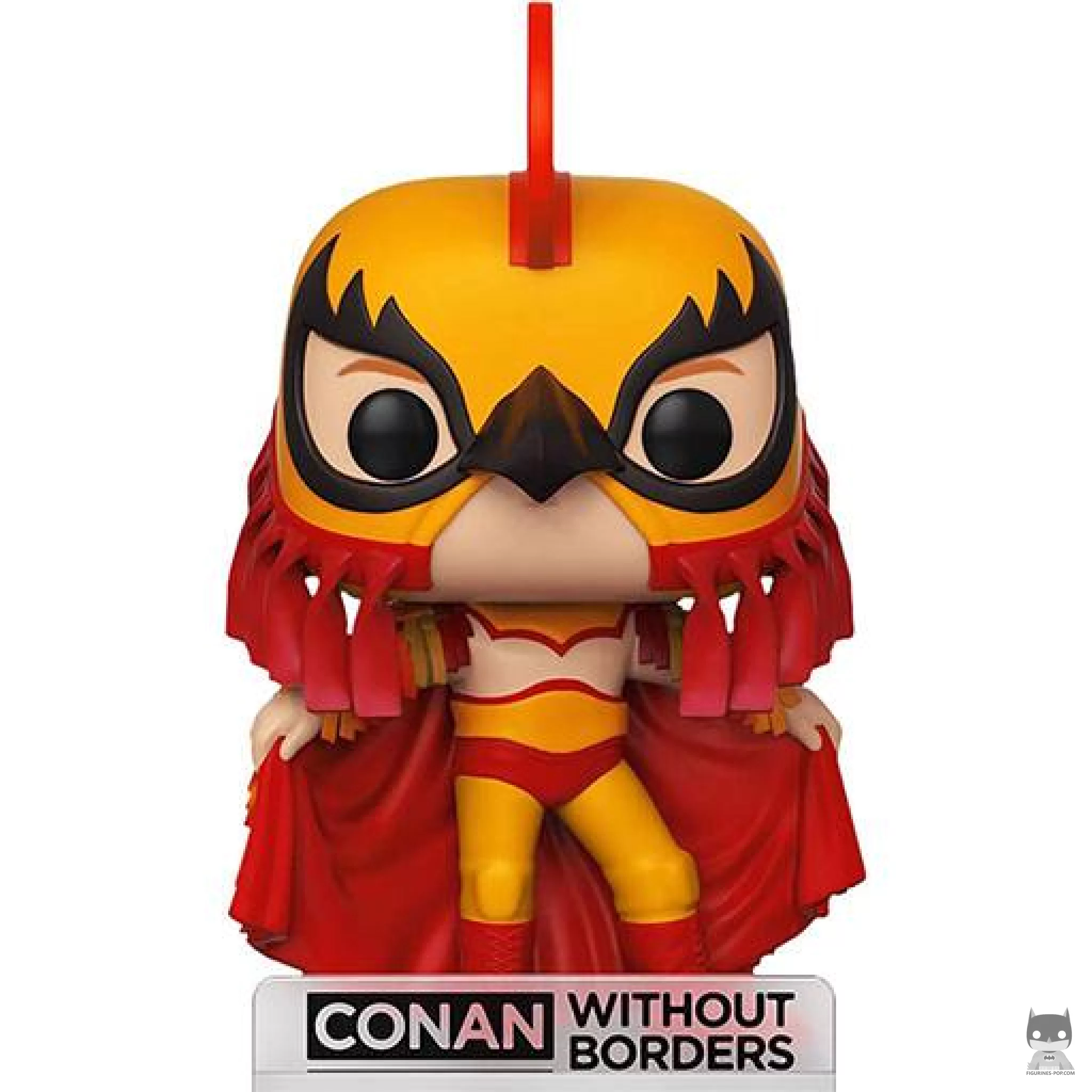 Figurine Funko POP Conan O'Brien en Luchador (Conan O'Brien)