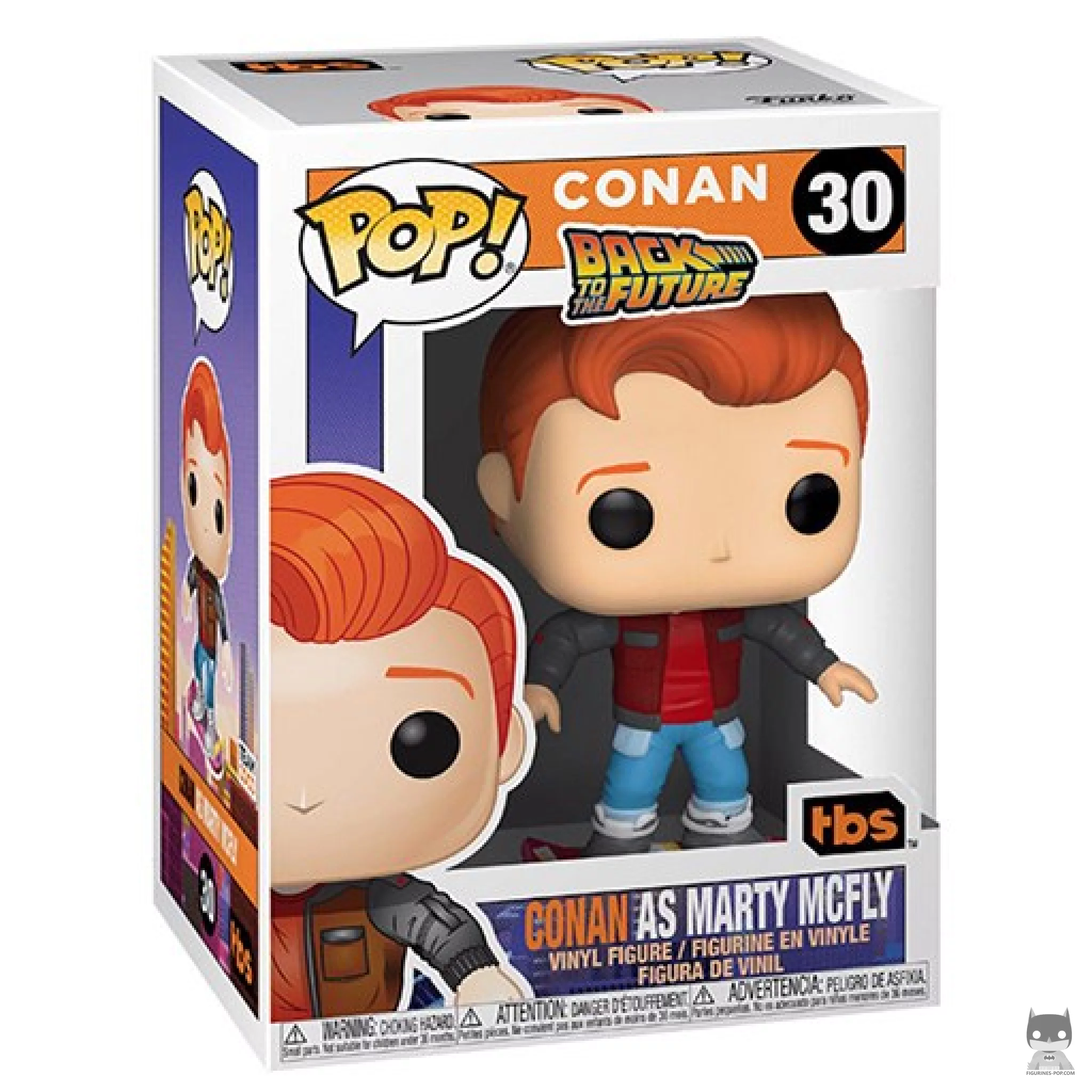 Figurine Funko POP Conan en Marty Mcfly avec boîte